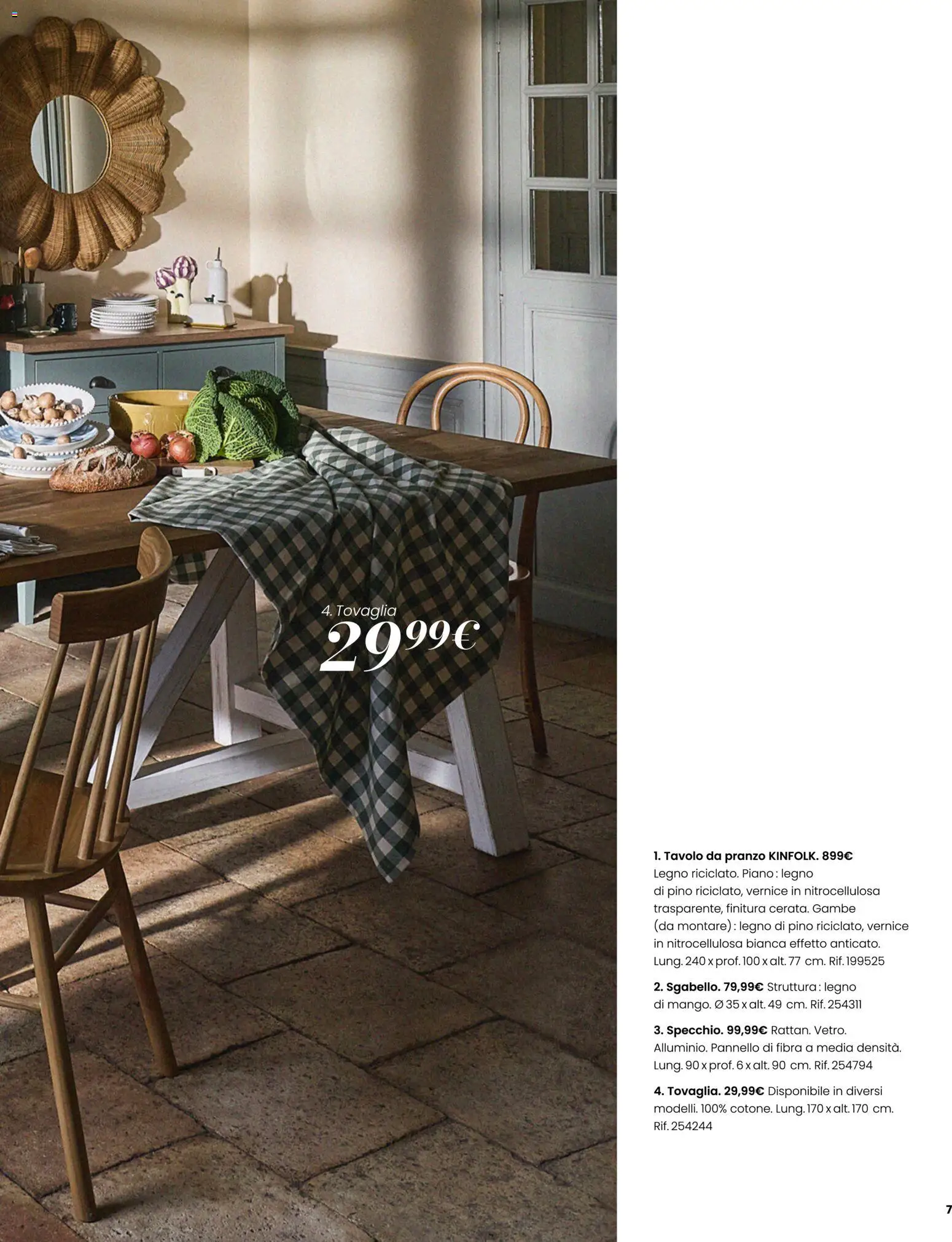 Maisons du Monde volantino Volantino in Italy