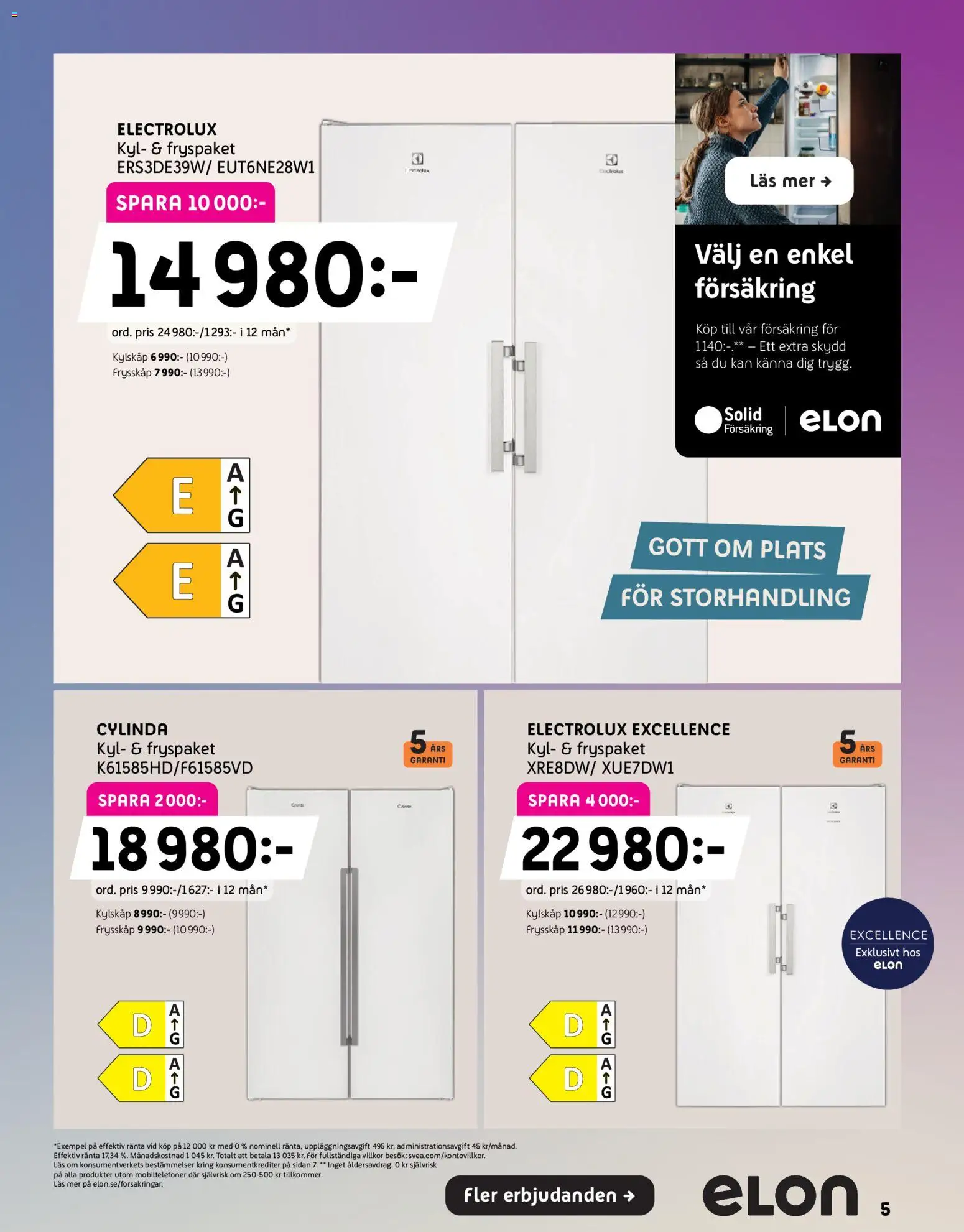 Elon erbjudanden Reklamblad in Sverige