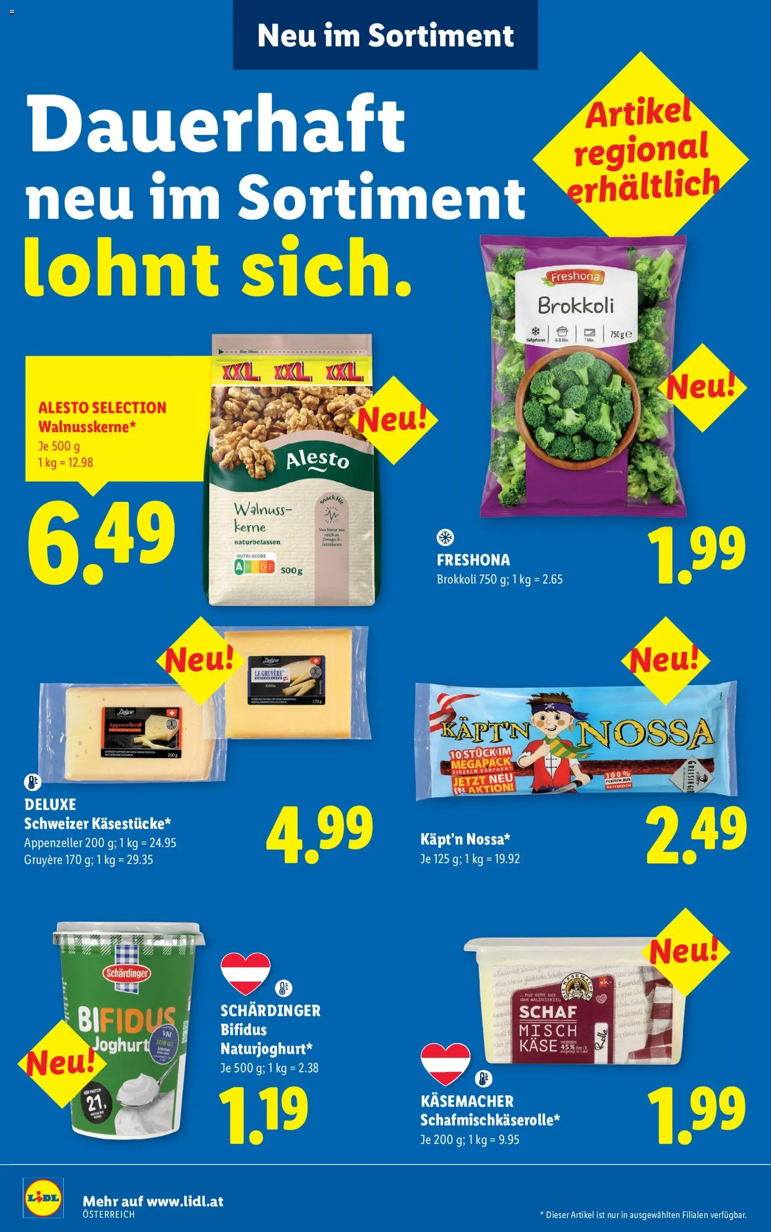 Lidl - Flugblatt Flugblatt in Österreich