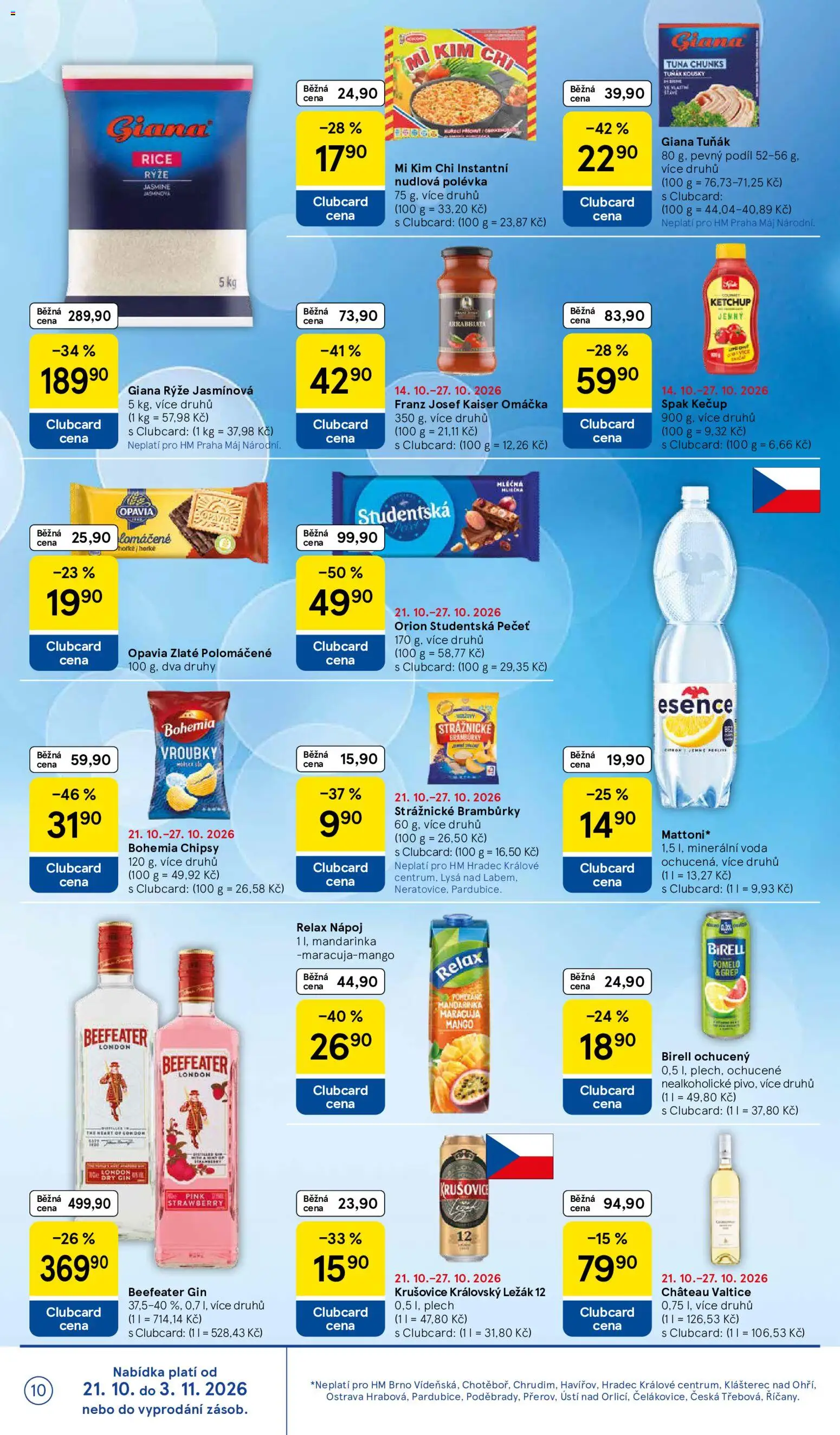 Tesco leták - Hypermarket Leták in Česko