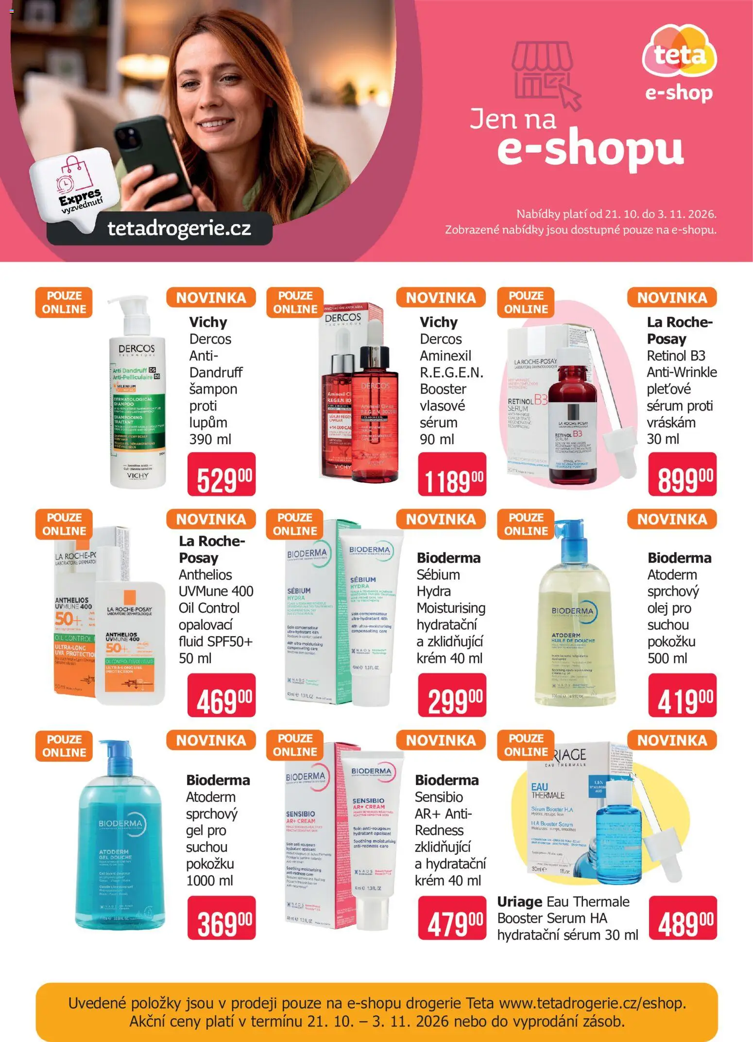 TETA Drogerie leták Leták in Česko