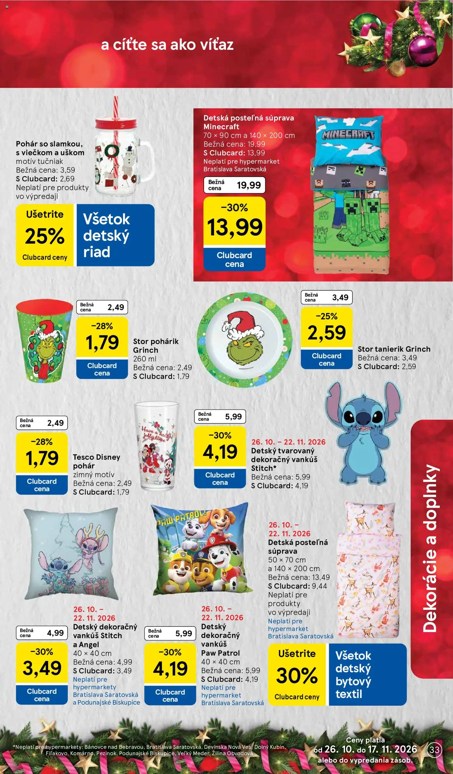 Tesco katalóg hračiek Leták in Slovensko
