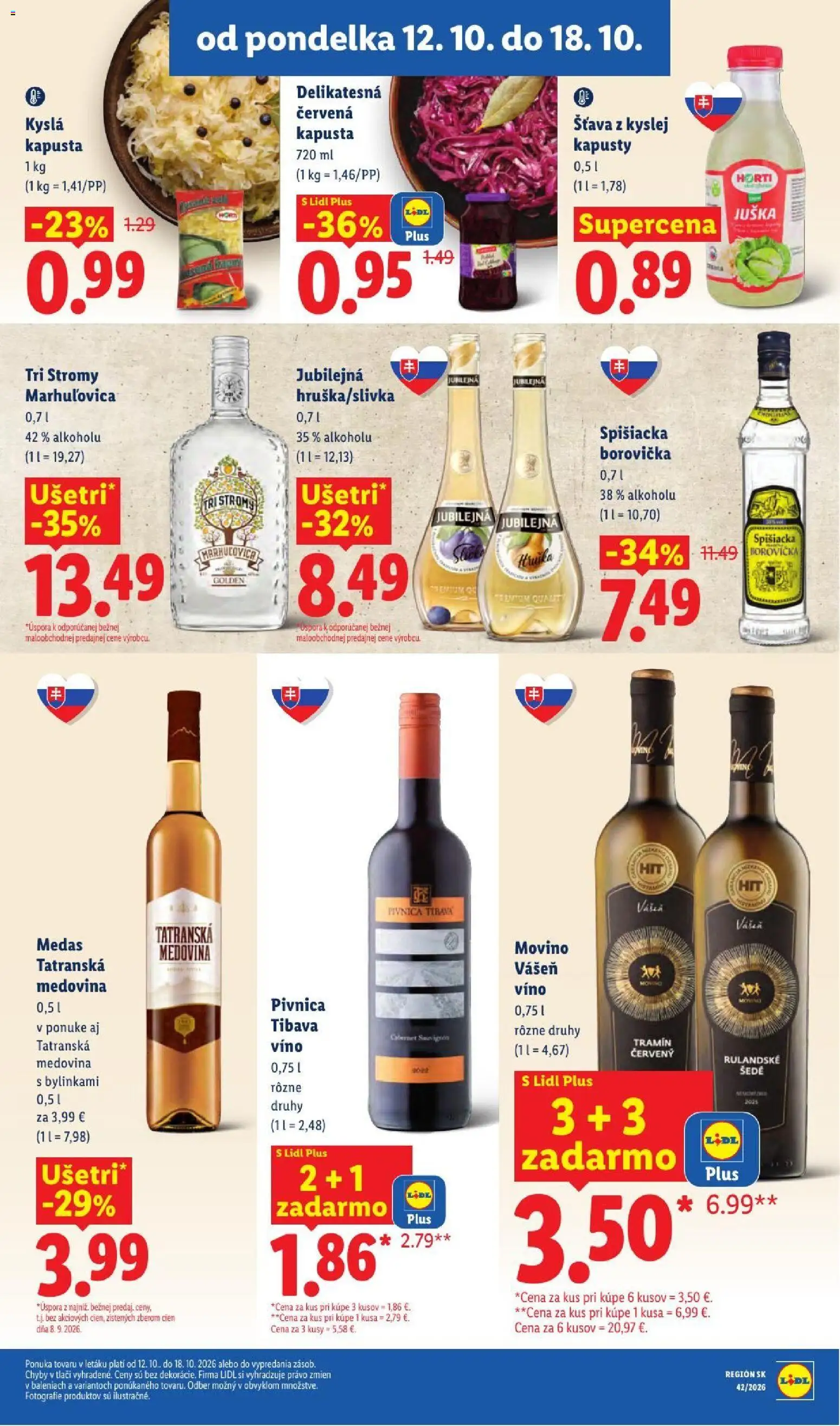 Lidl leták Leták in Slovensko