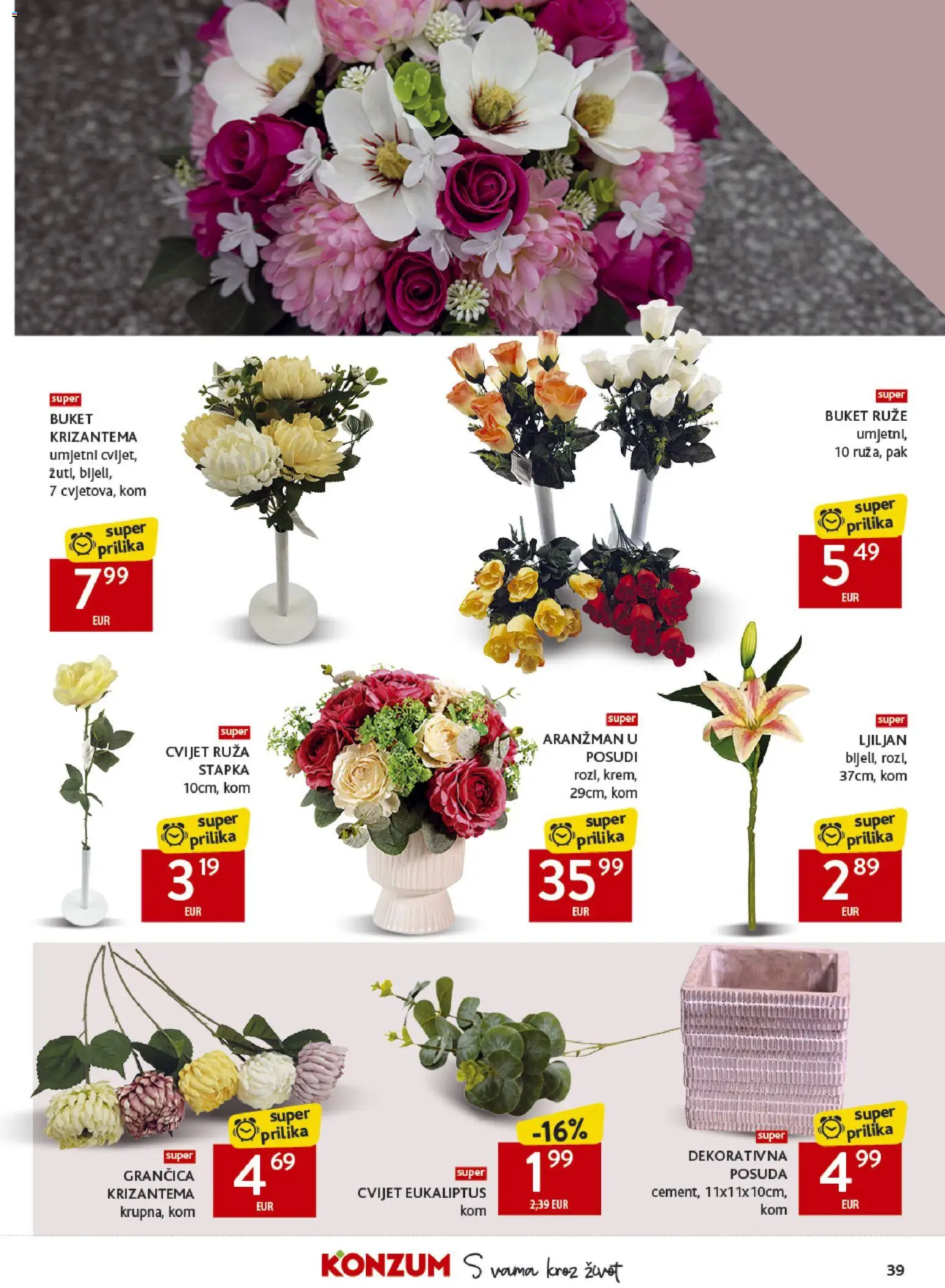 Konzum HR akciós újság Akciós újság in Magyarország