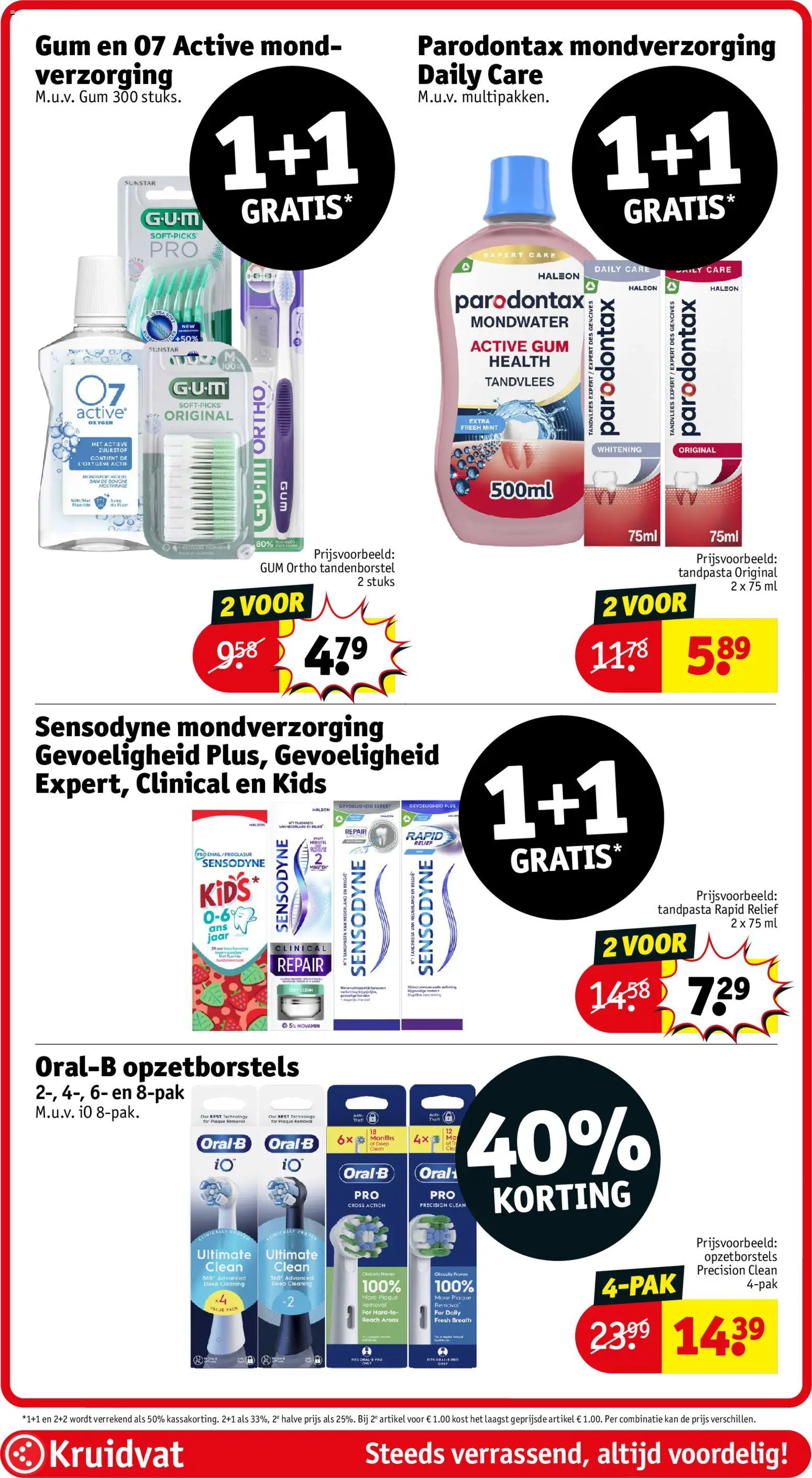 Kruidvat folder Folder in Nederland