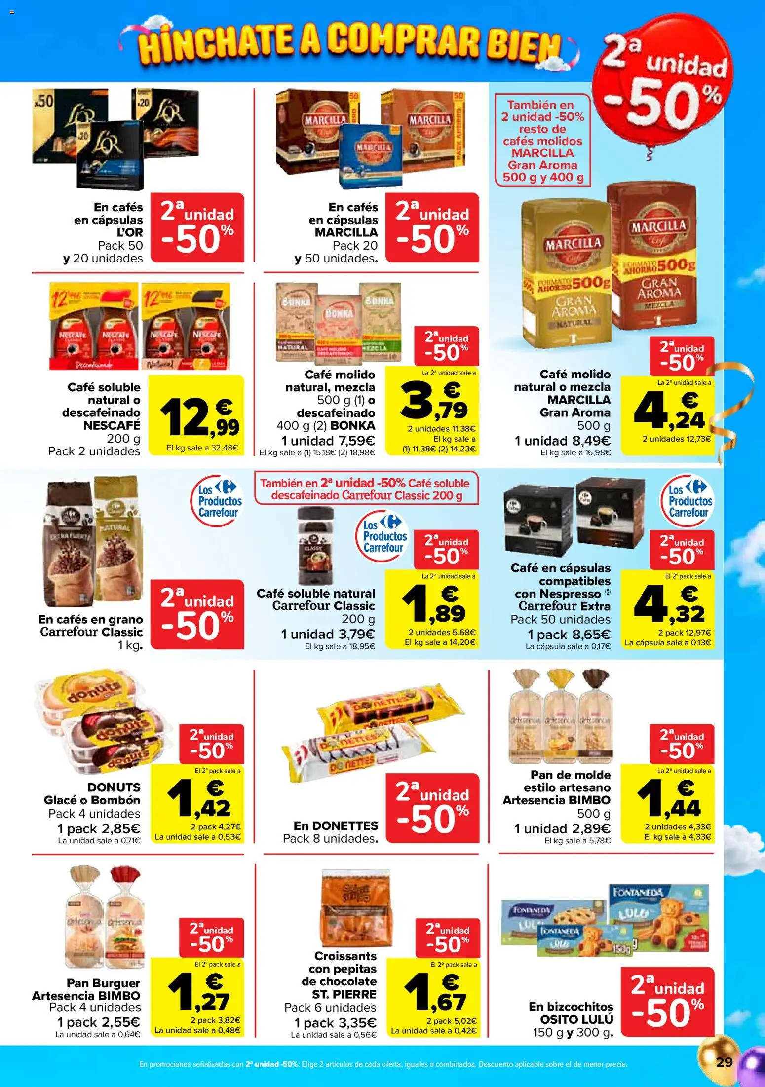 Carrefour folleto Folleto in España