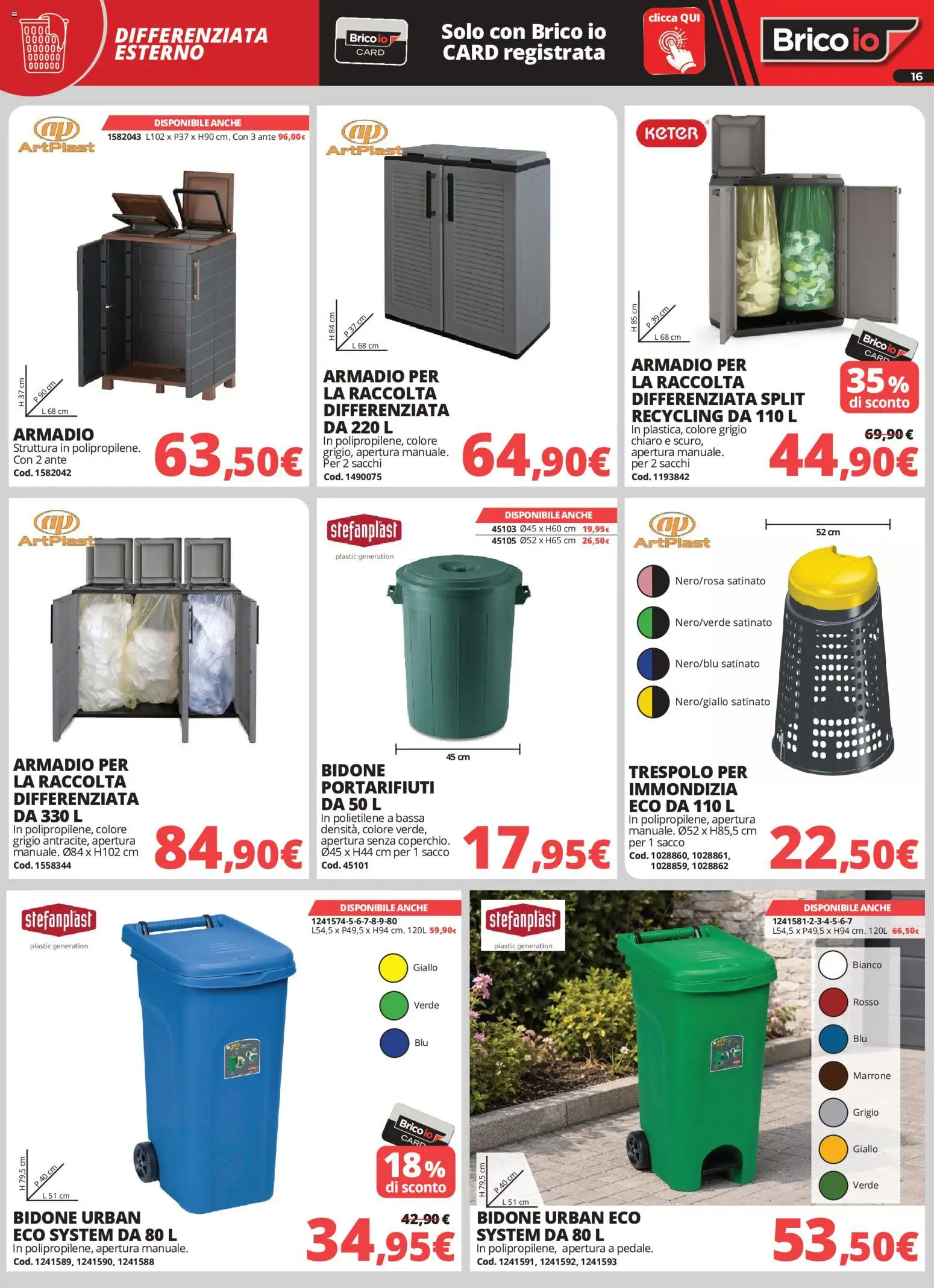 Brico io volantino Sistemazione Volantino in Italy