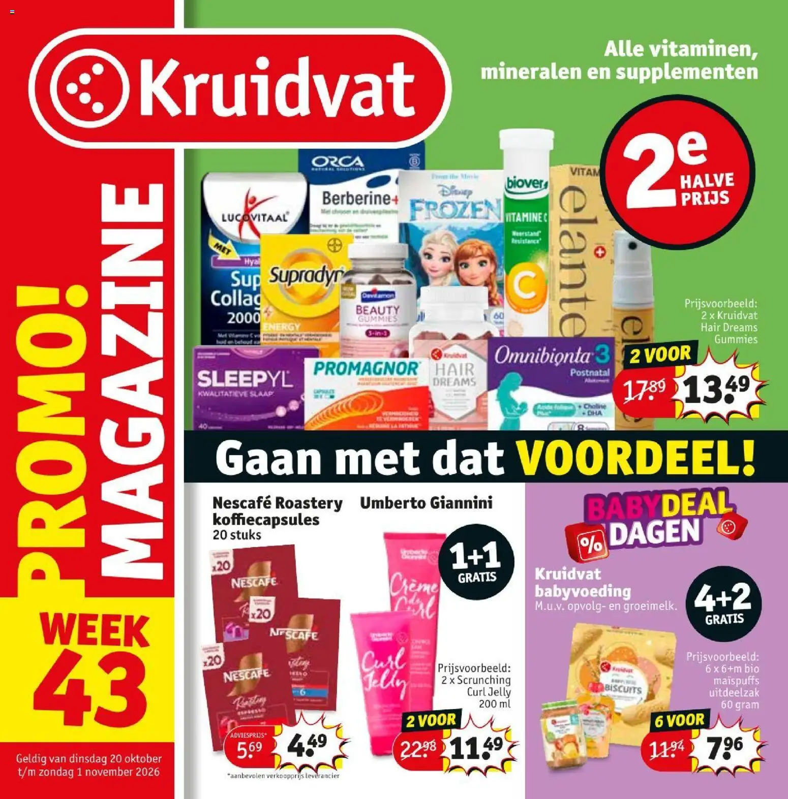Kruidvat folder week 43 Folder in België