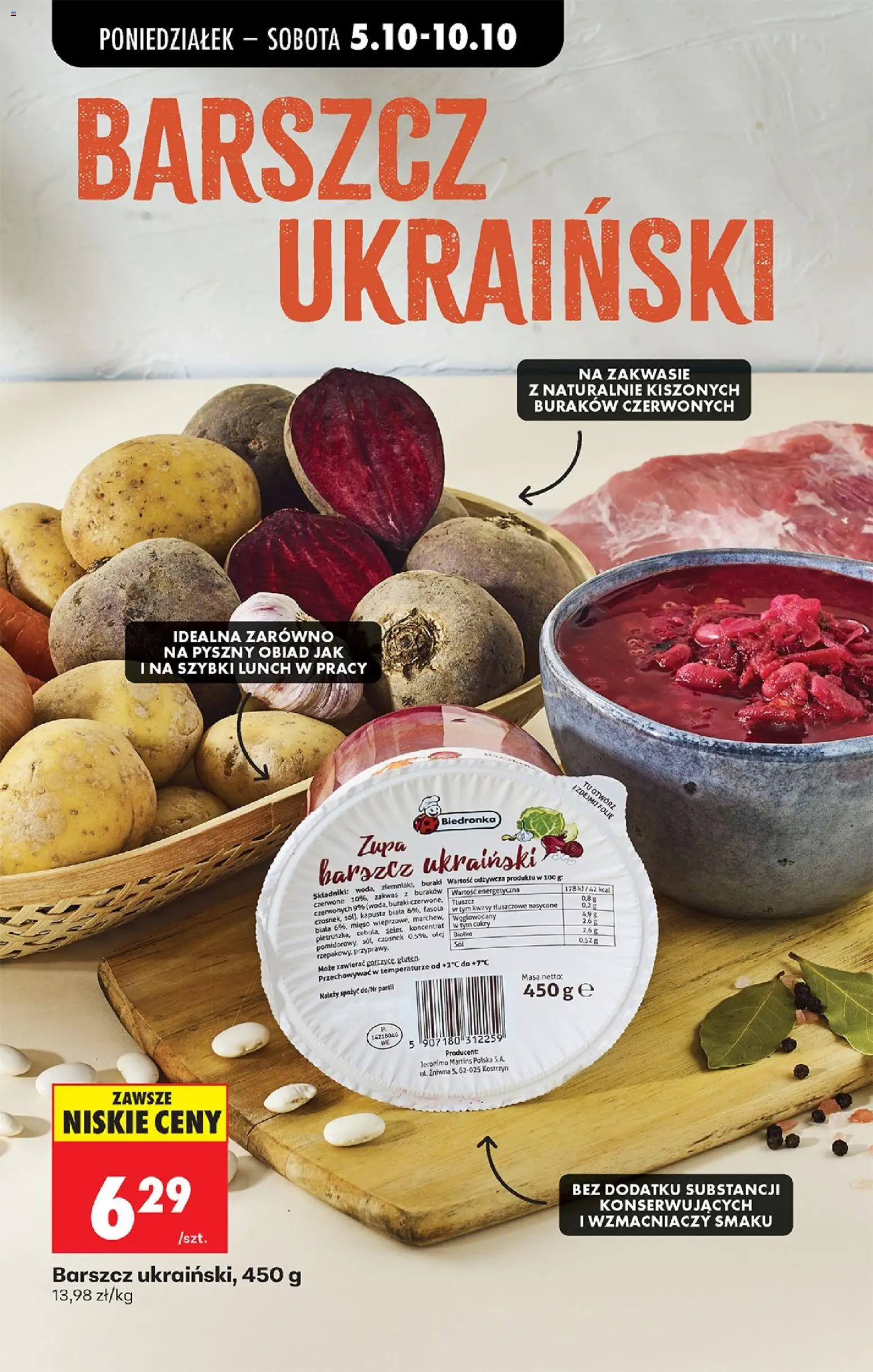 Biedronka Polsko leták - Codziennie niskie ceny Leták in Česko