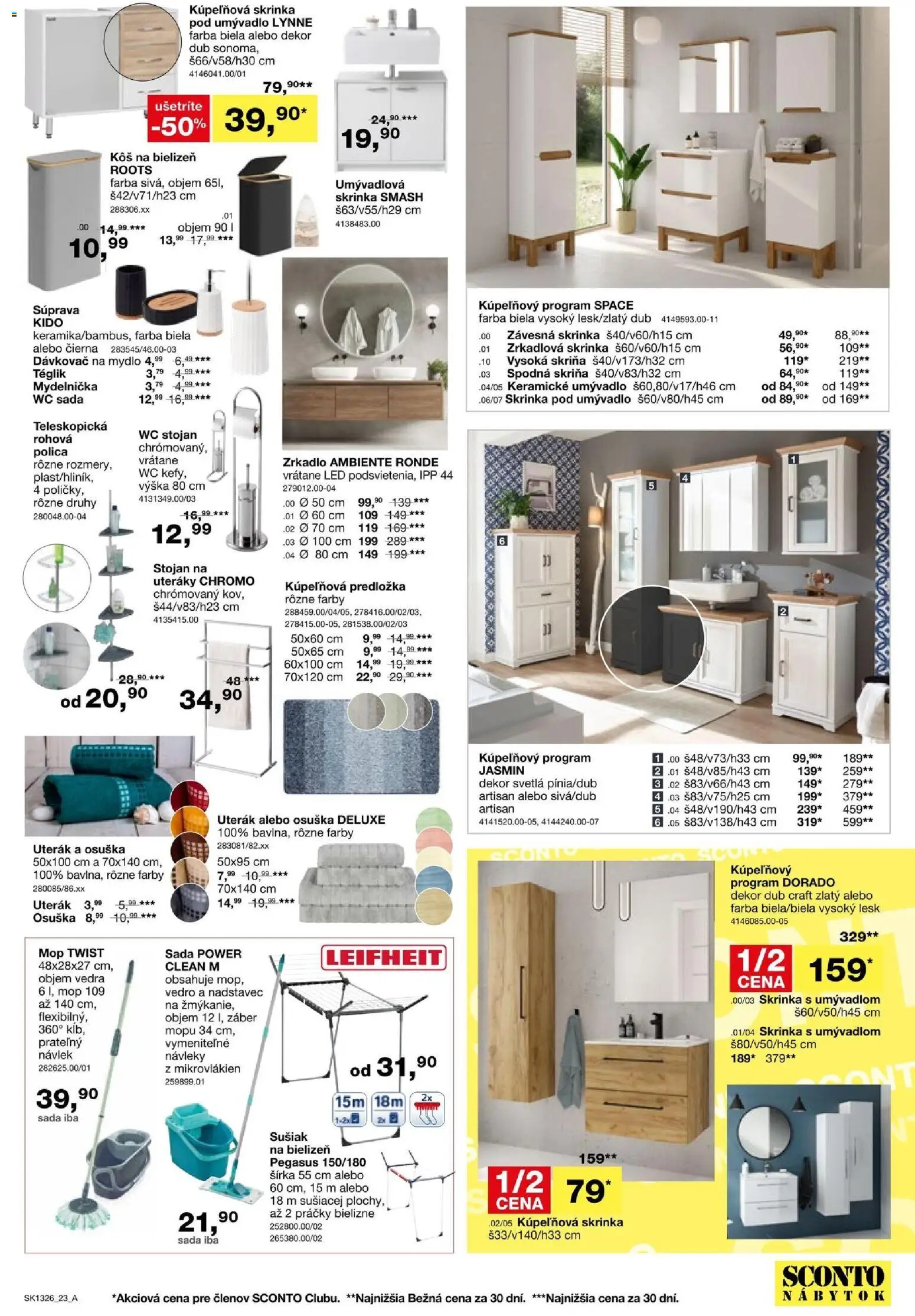 Sconto nábytok leták Leták in Slovensko