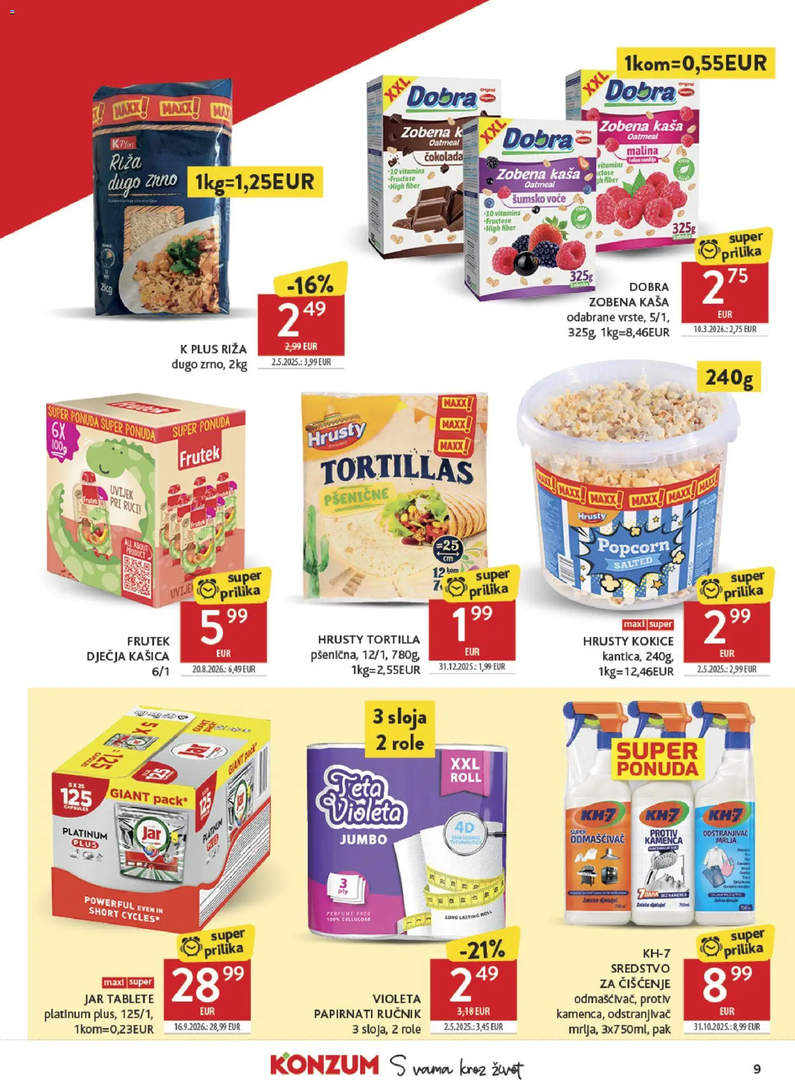 Konzum HR akciós újság Akciós újság in Magyarország
