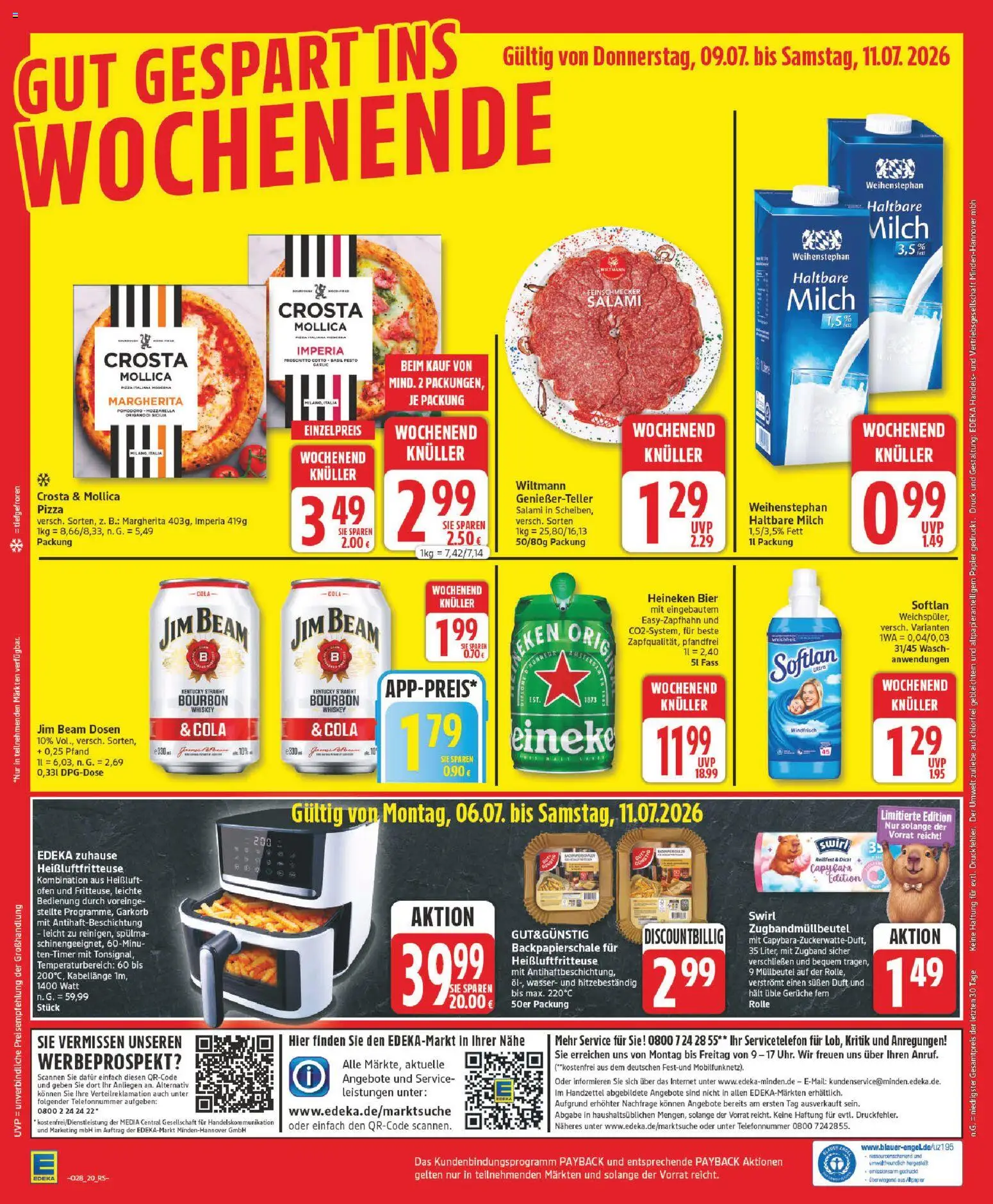 Edeka Prospekt | 06.07.2026 | Wie erhält man einen begrenzten Rabatt? | Deutschland