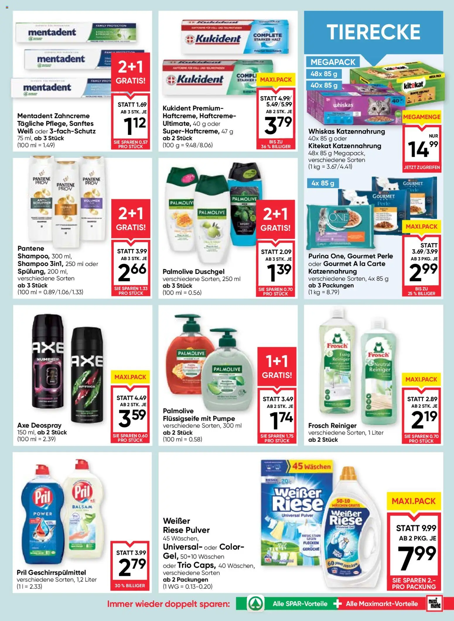 Maximarkt Flugblatt Flugblatt in Österreich