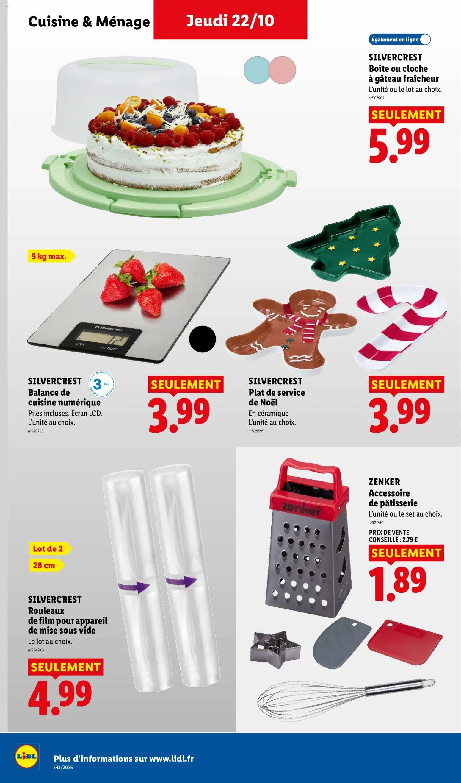 LIDL catalogue Catalogue in France