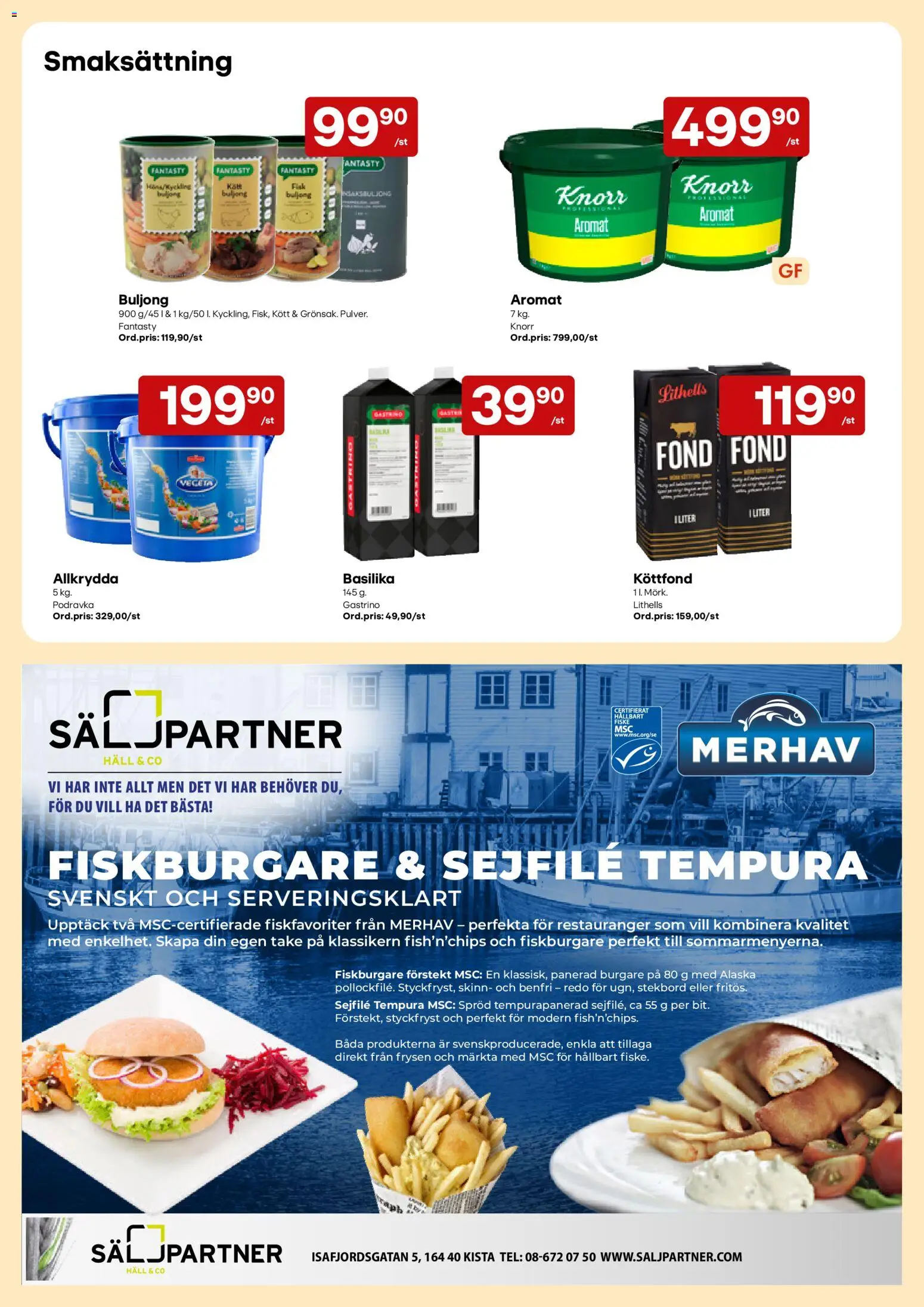 Snabbgross erbjudanden Reklamblad in Sverige