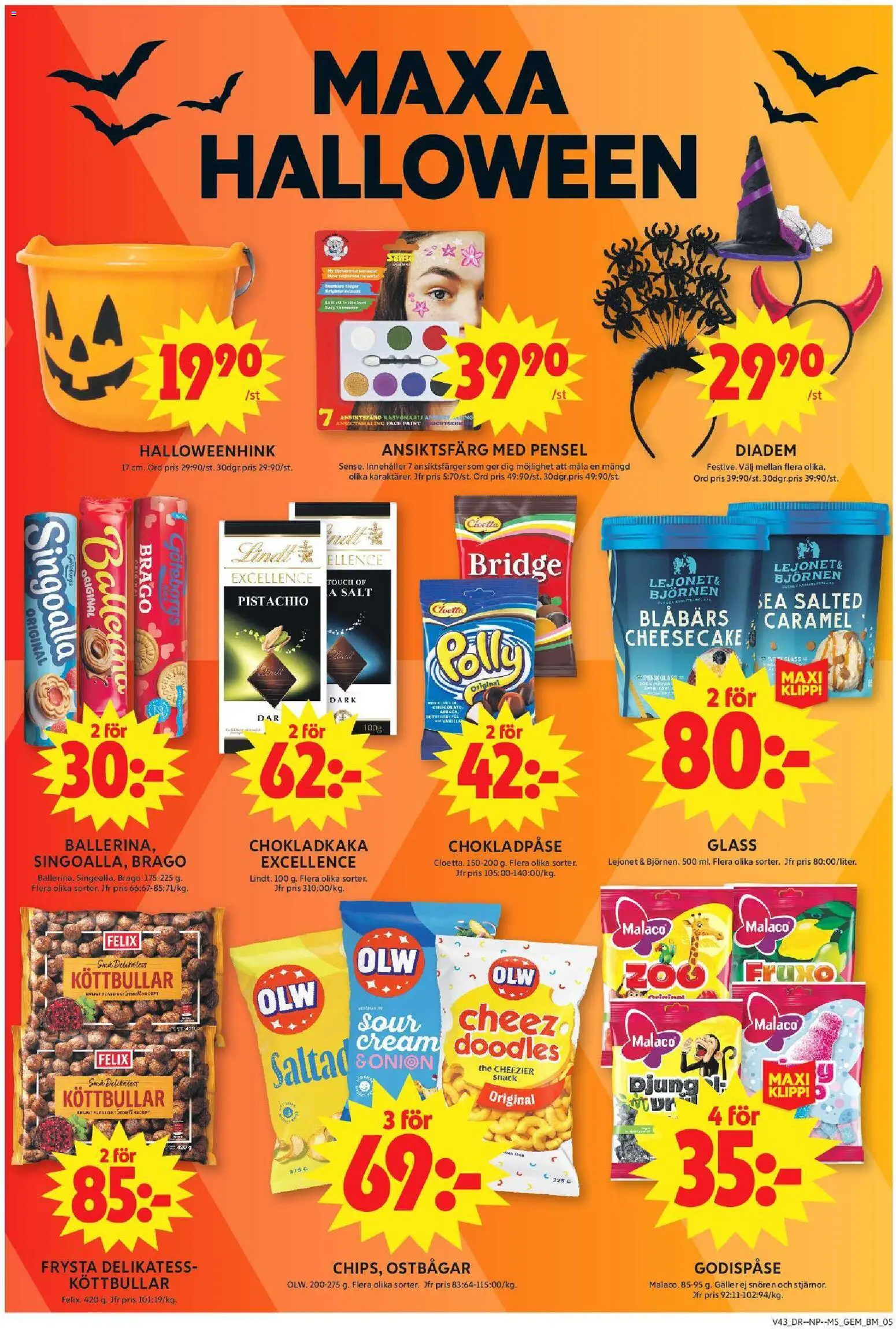 ICA Maxi erbjudanden Reklamblad in Sverige