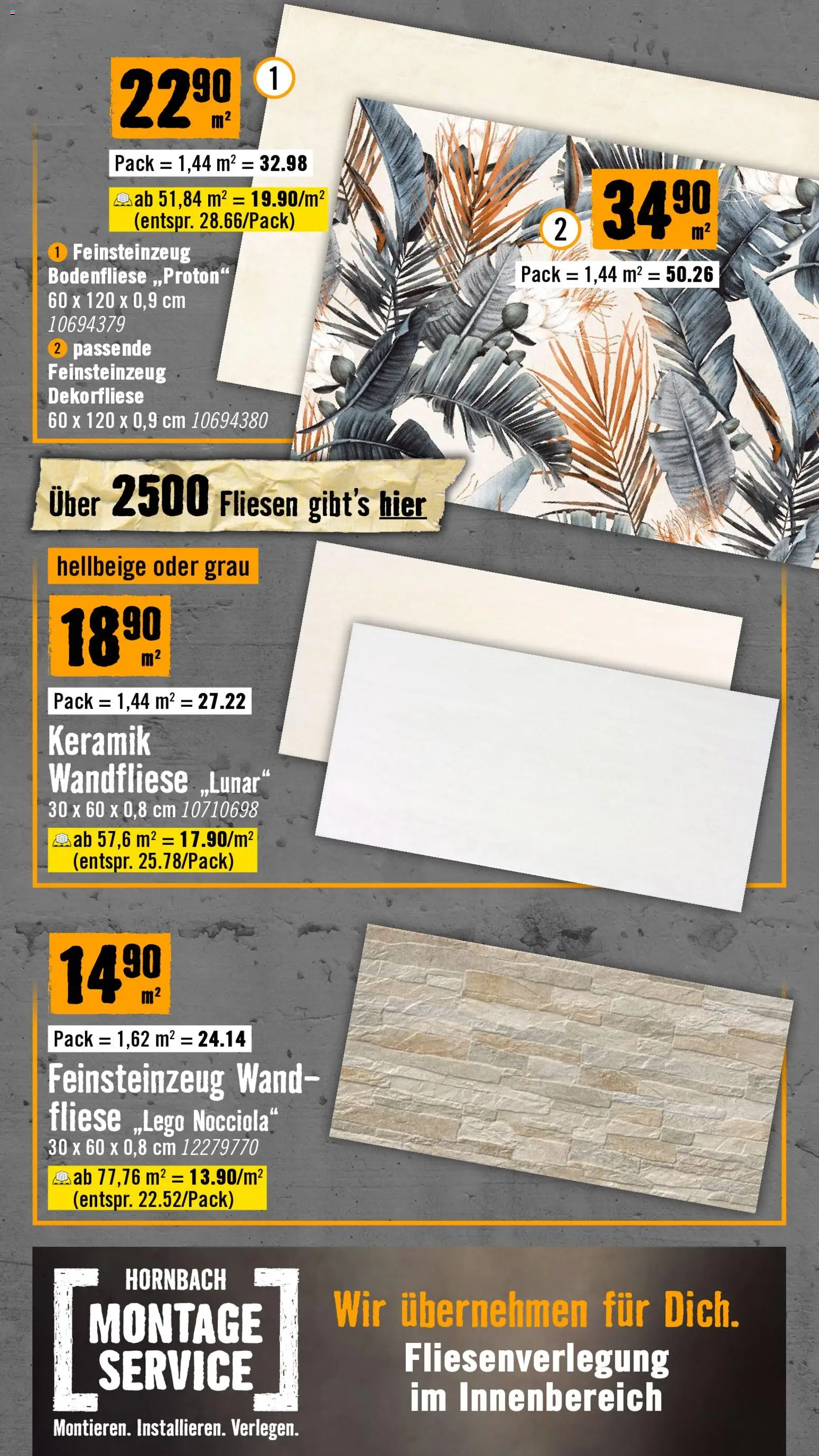 Hornbach Flugblatt Flugblatt in Österreich
