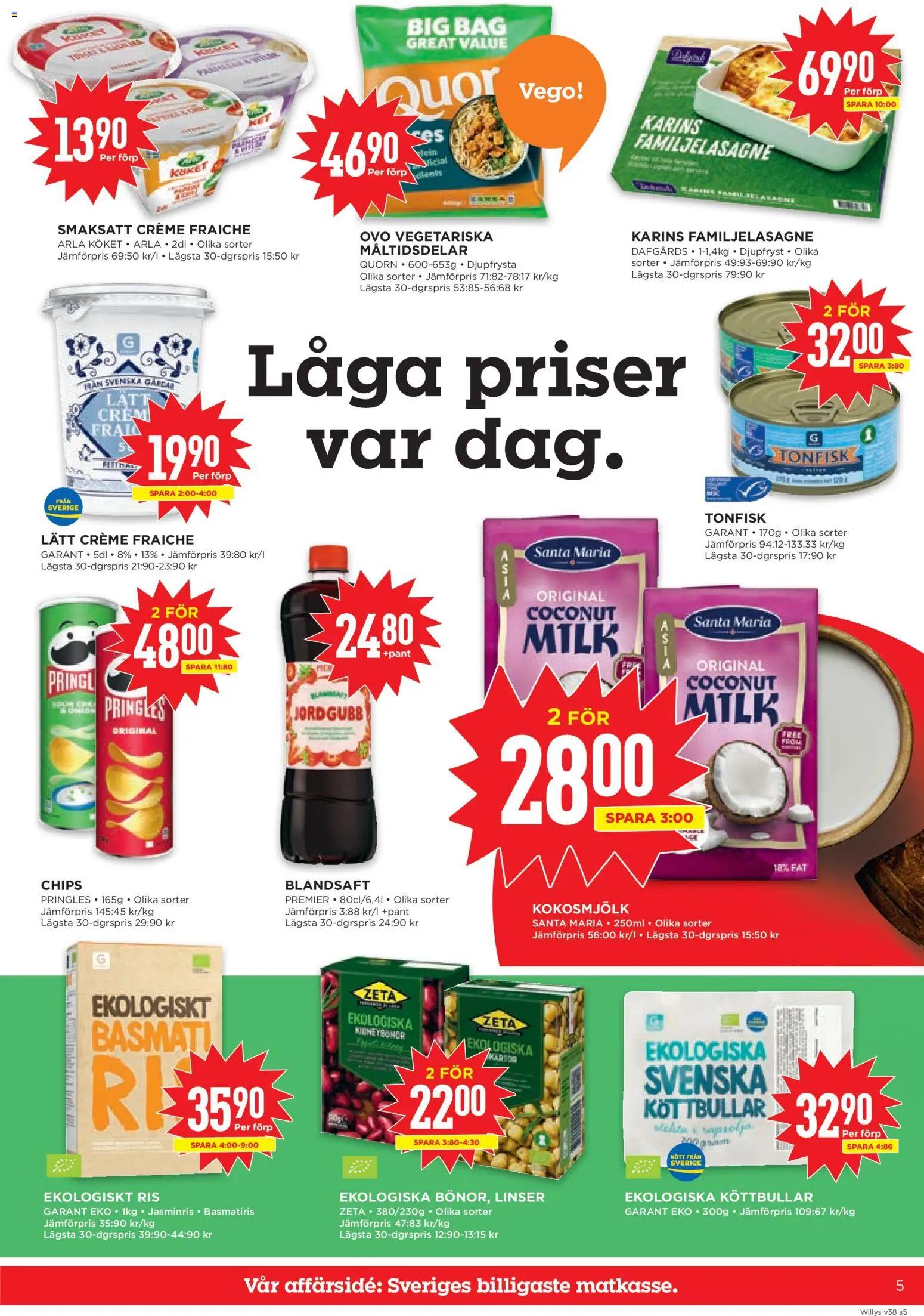 Willys erbjudanden Reklamblad in Sverige