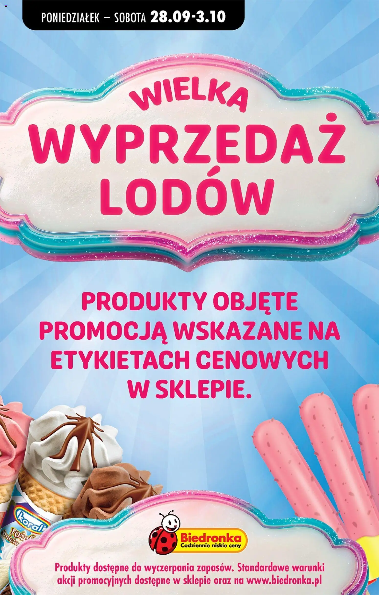 Biedronka gazetka od poniedziałku Gazetka in Polska