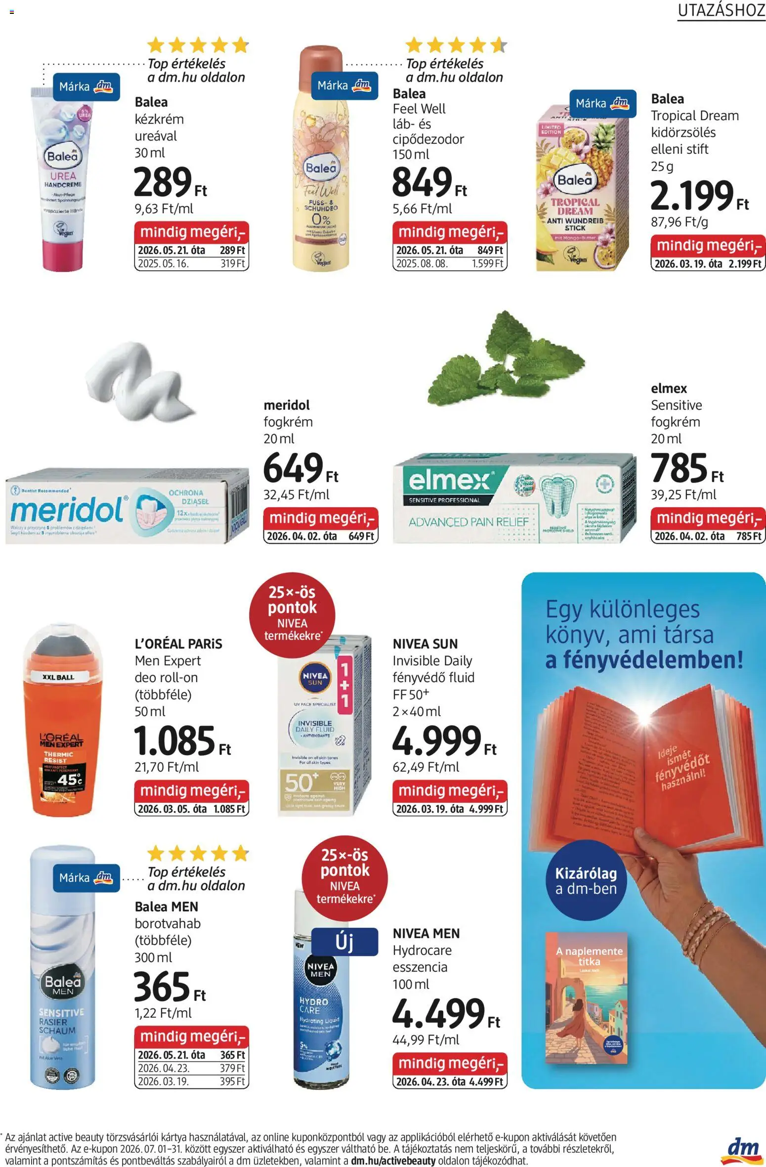 DM Drogerie Markt Akciós Újság 2026.07.02.-tól/töl - fantasztikus ajánlatokat! 🛍️ | Magyarország