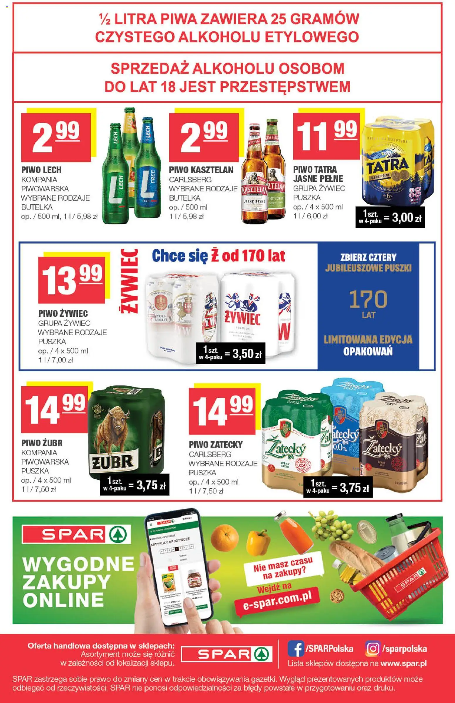 Spar gazetka Gazetka in Polska