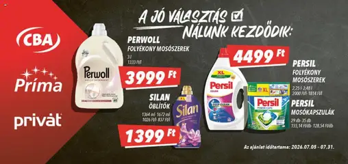 CBA Príma CBA Príma Aktuális óriásplakátok