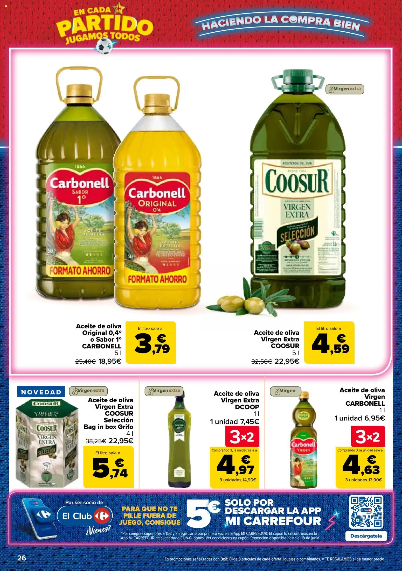 Carrefour folleto desde 25/06/2026 | ¿Cómo obtener un descuento limitado? ¡Ahorra hoy mismo! | España