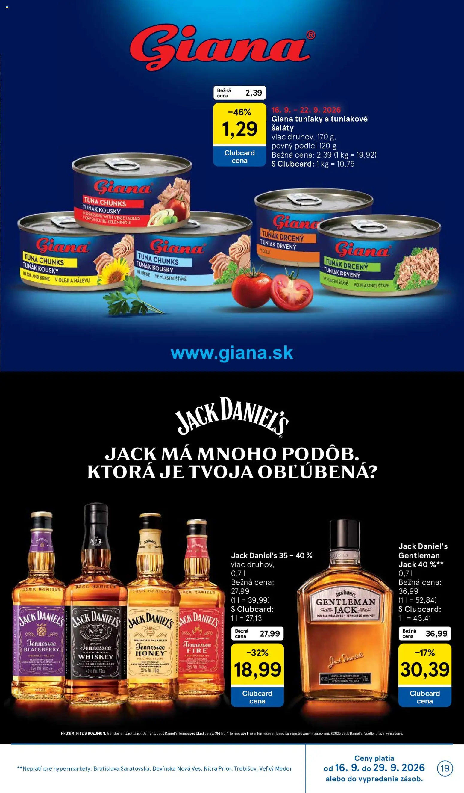 Tesco Hypermarket - leták Leták in Slovensko