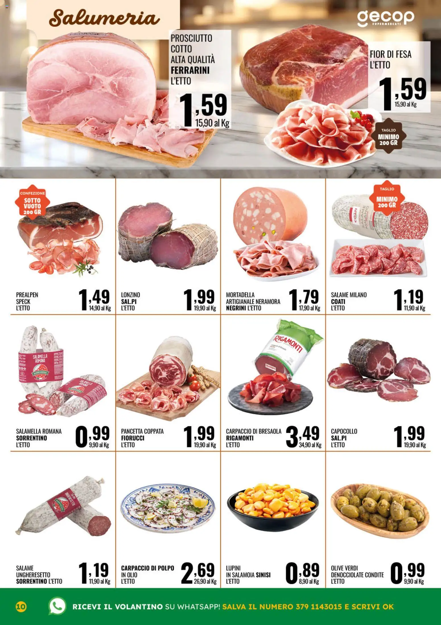 GECOP volantino Volantino in Italy