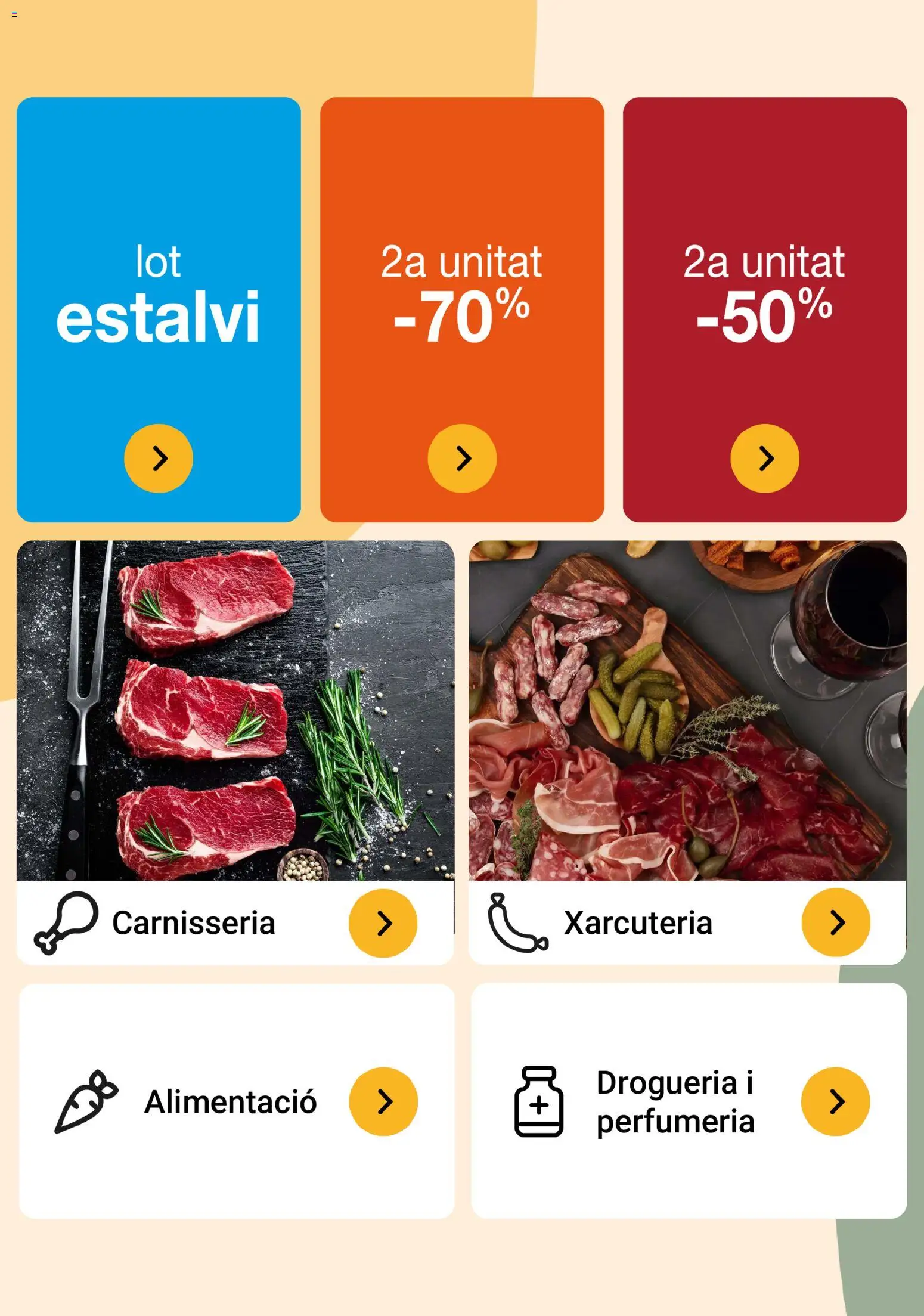 Bonpreu folleto Folleto in España