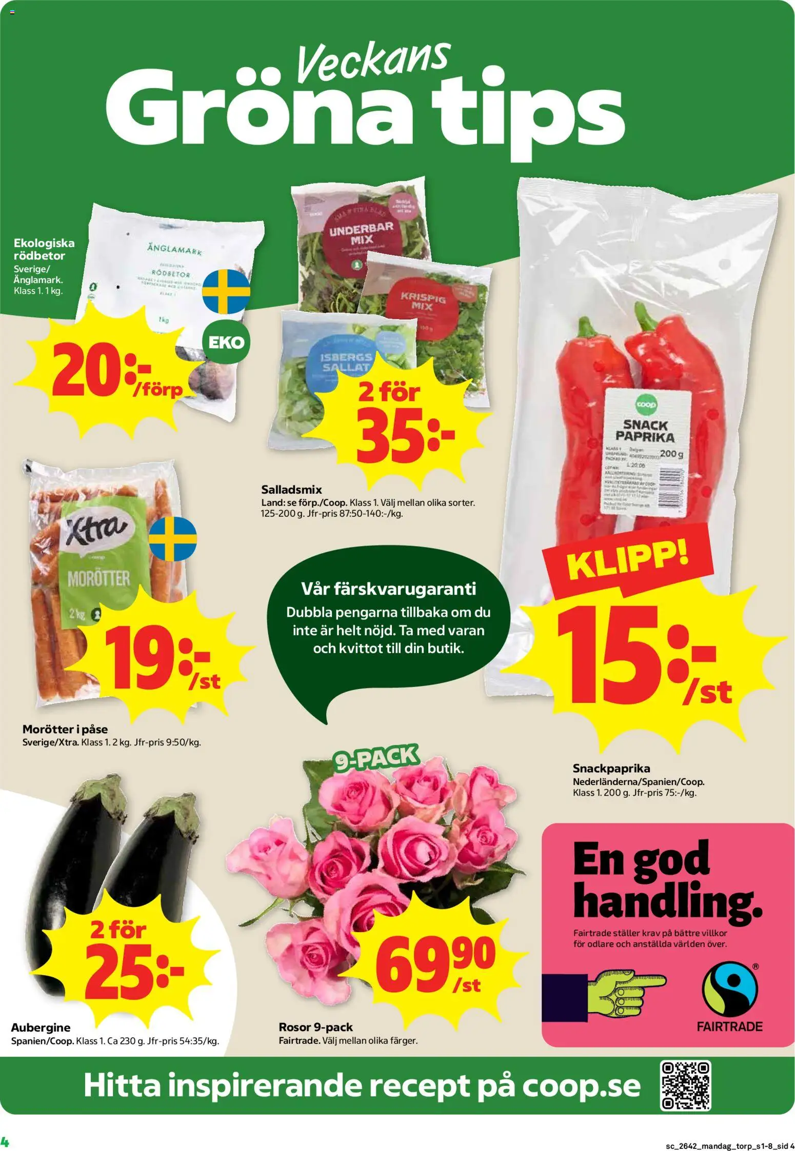 Stora Coop erbjudanden Reklamblad in Sverige