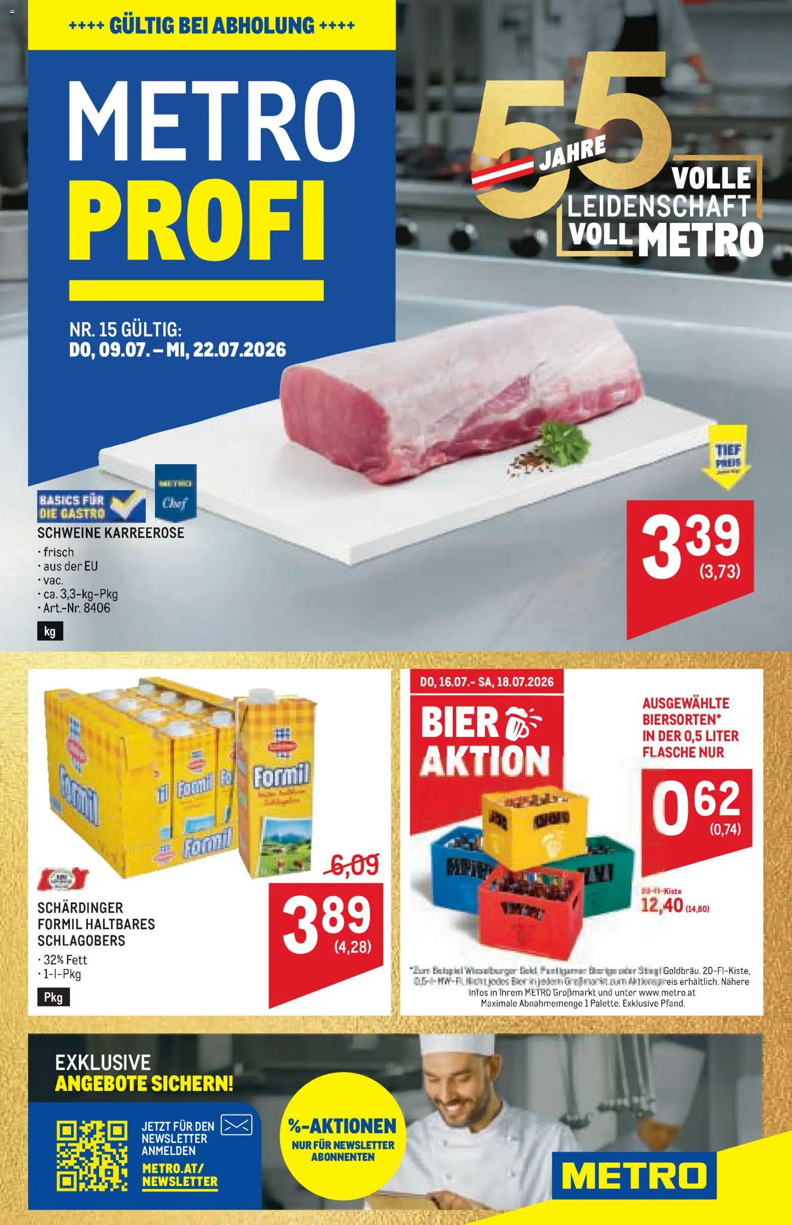 Die besten Angebote | Metro angebote Profi ab 09.07.2026 | - Jetzt stöbern! | Österreich
