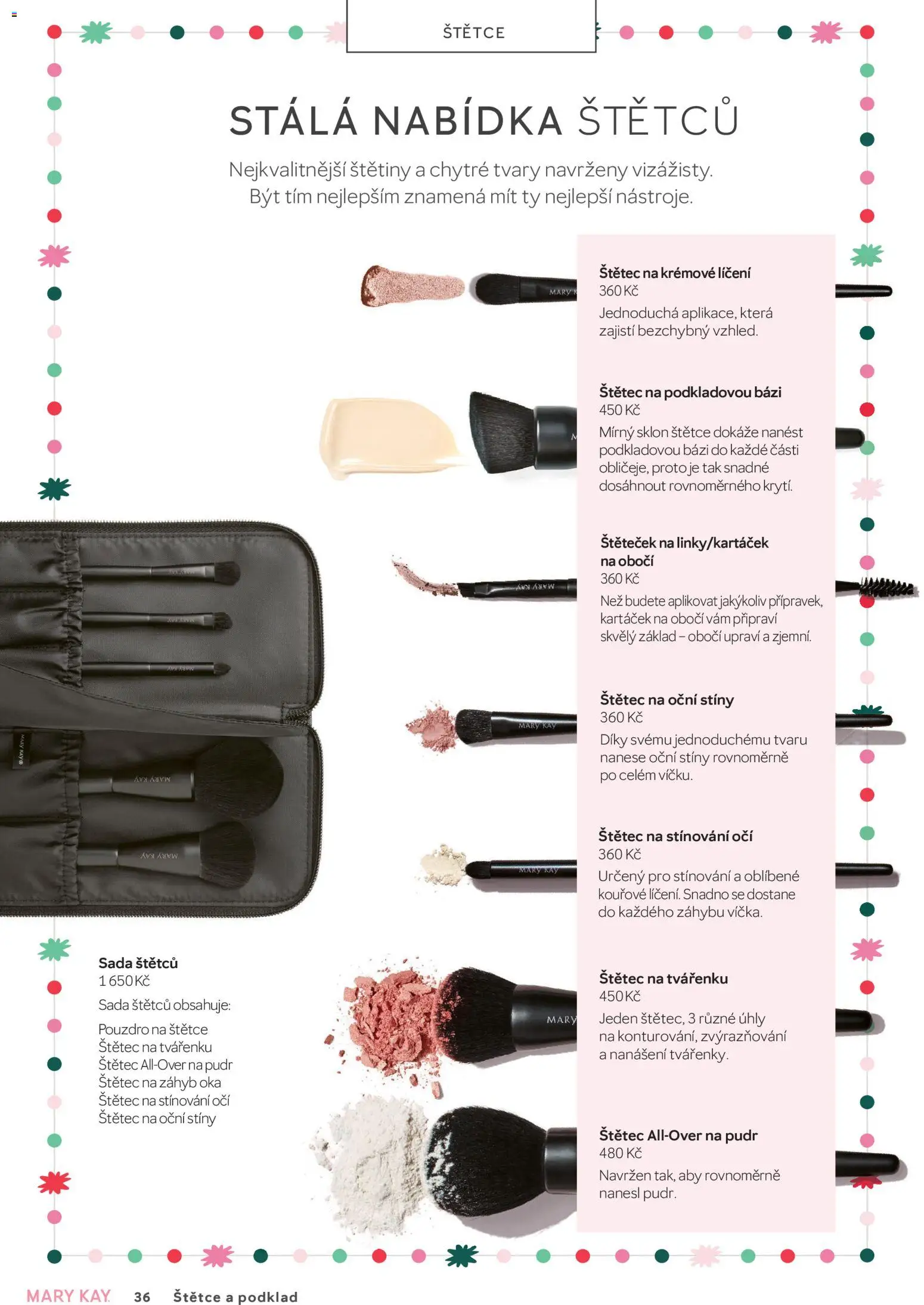 Mary Kay kniha o kráse Leták in Česko