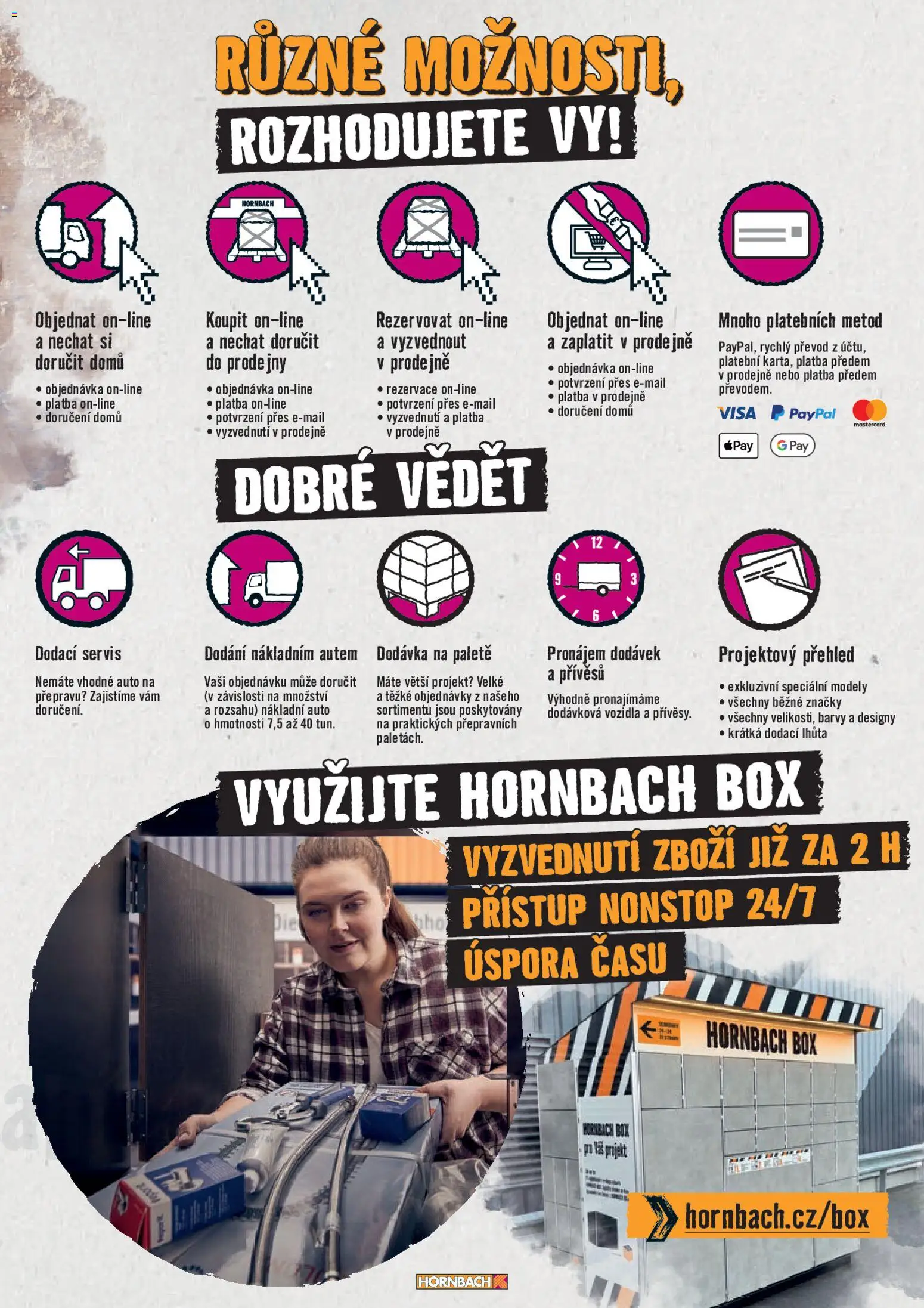 HORNBACH leták - Podzimní zahrada Leták in Česko