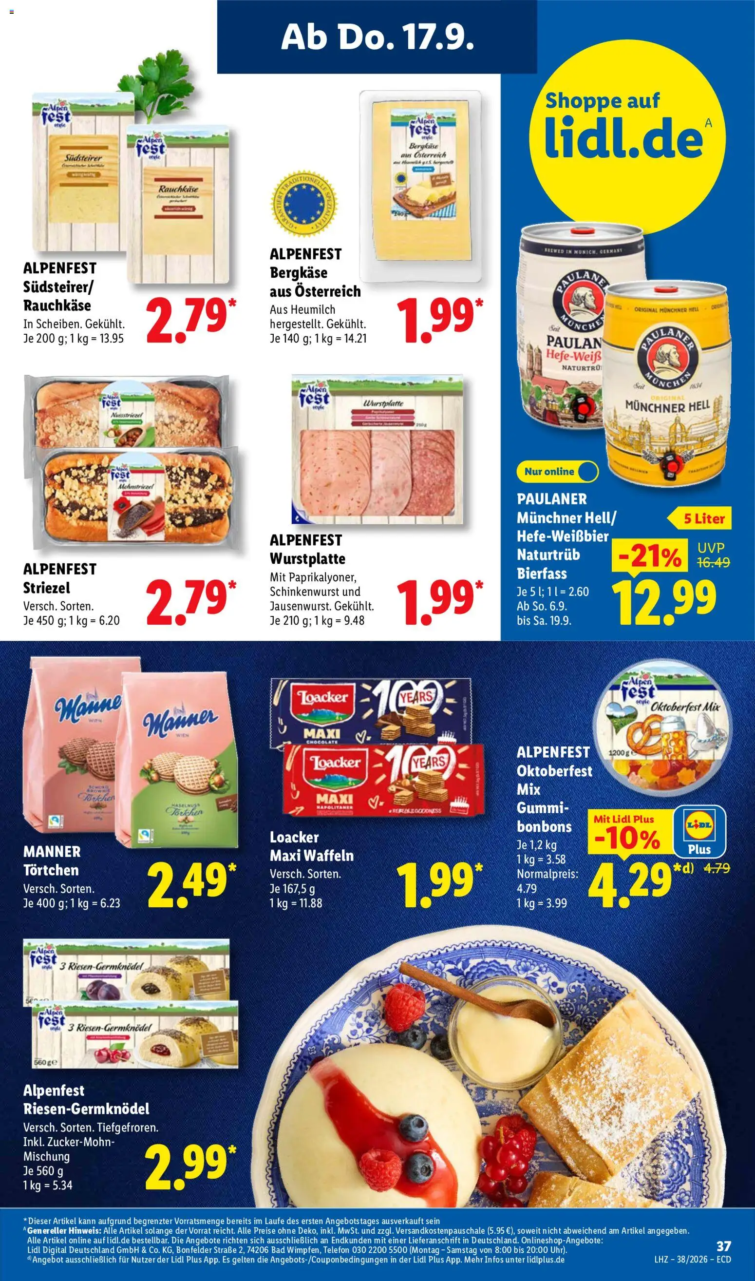 Lidl Prospekt Prospekt in Deutschland