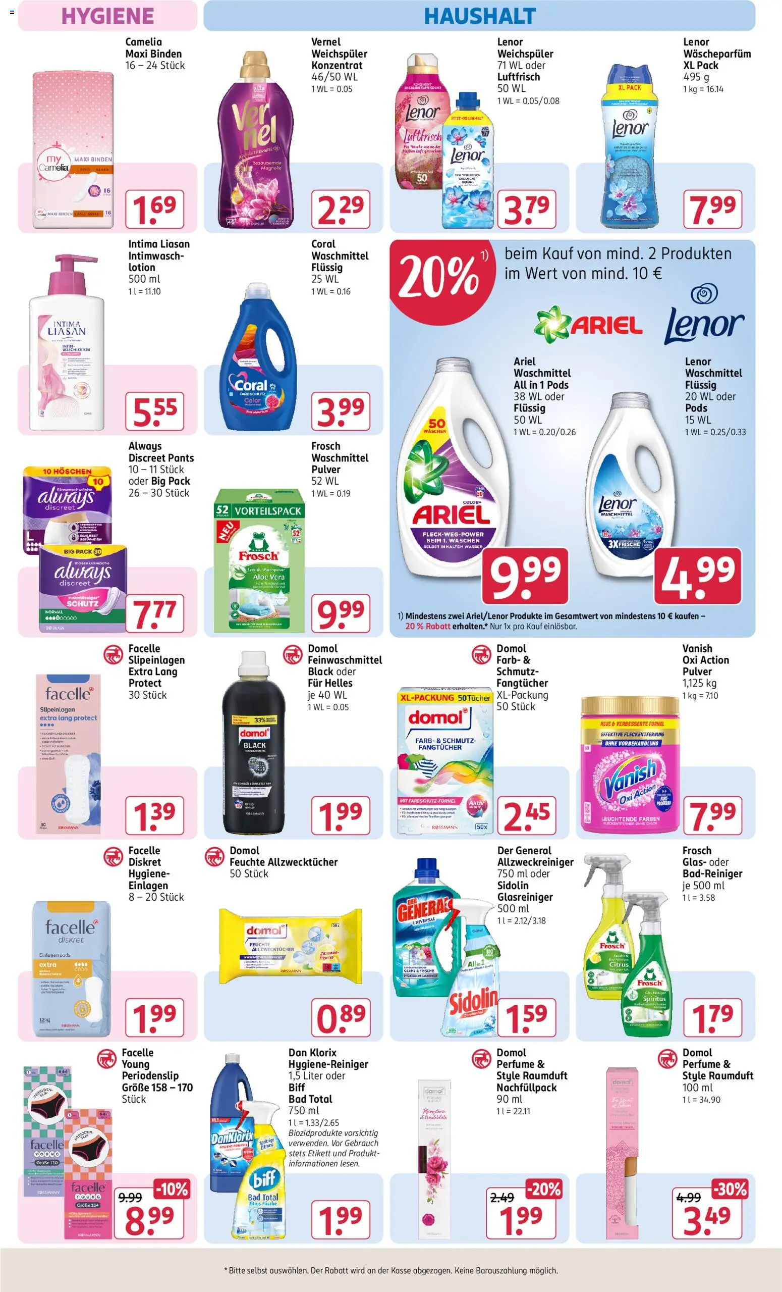 Rossmann Pre Black Week Prospekt in Deutschland
