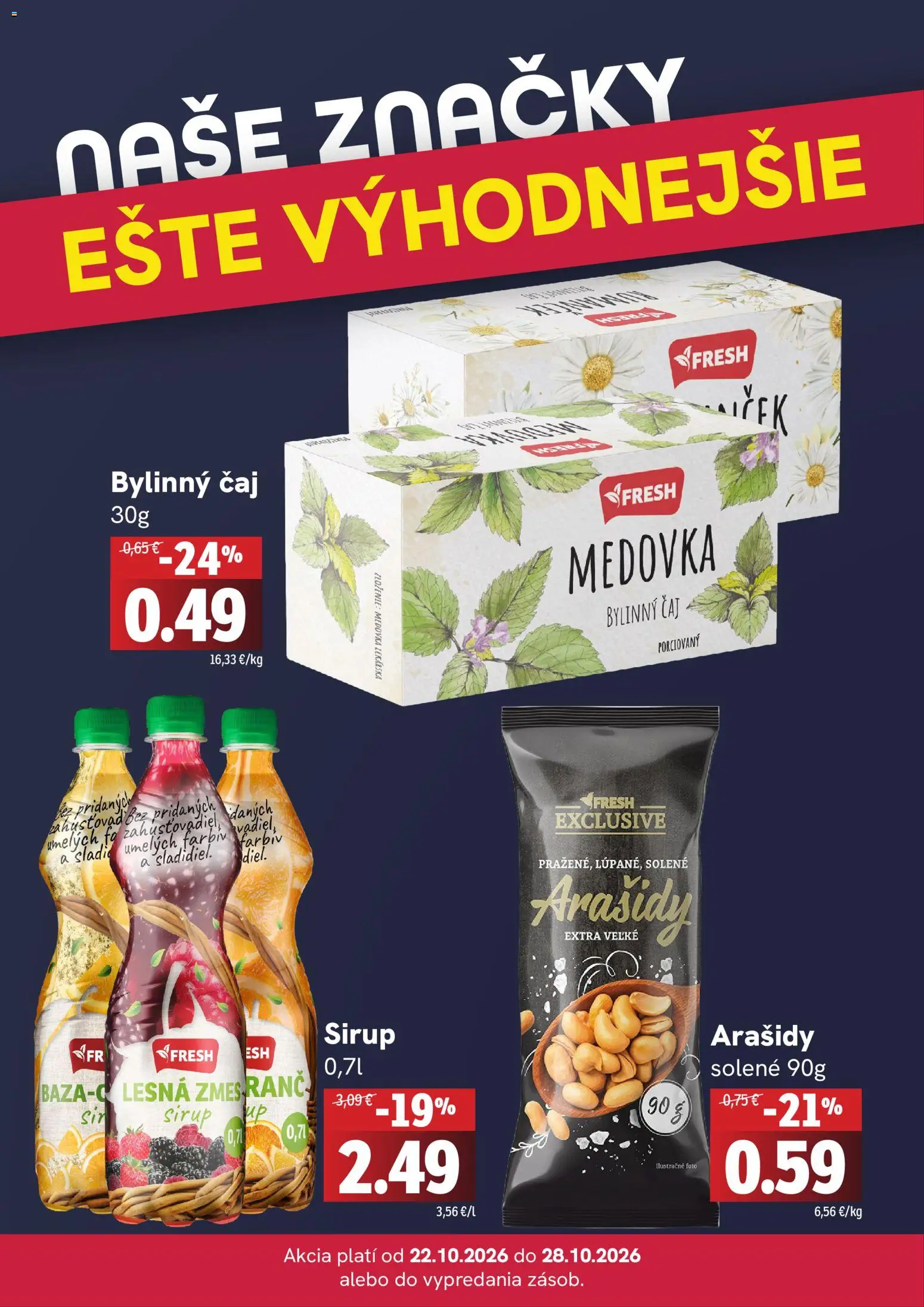 Fresh leták Leták in Slovensko