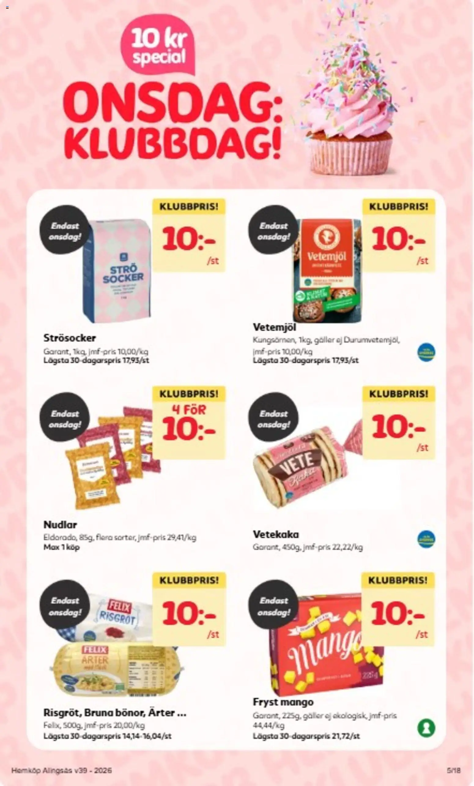 Hemköp erbjudanden Reklamblad in Sverige