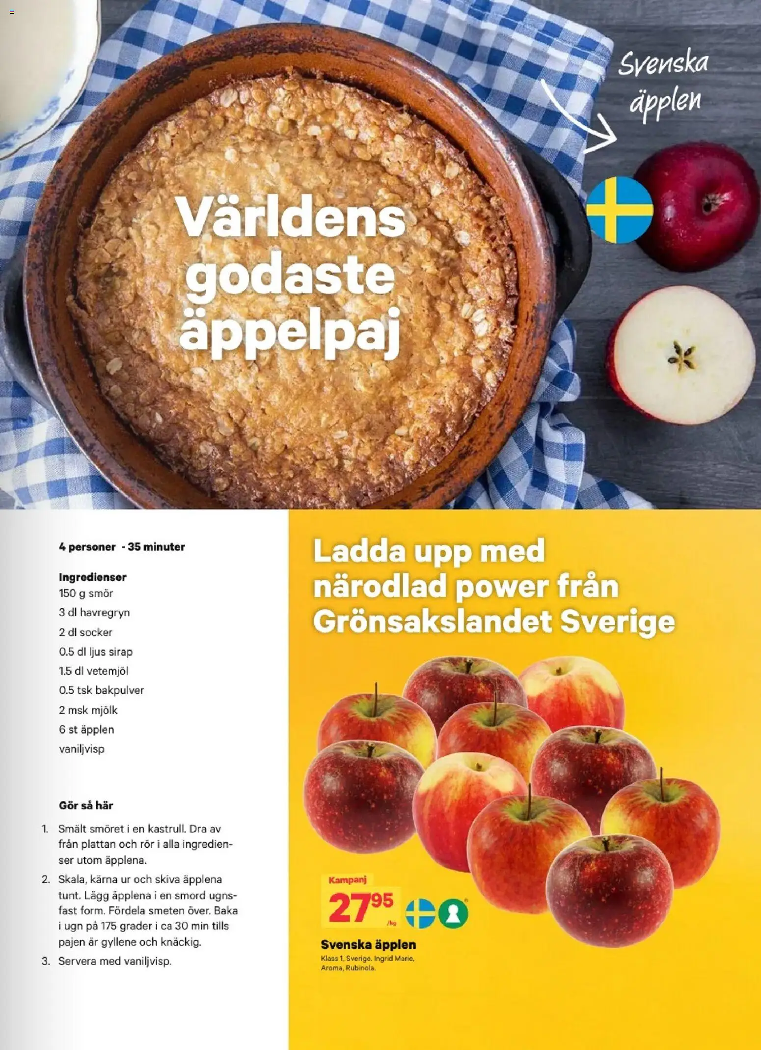 City Gross erbjudanden Reklamblad in Sverige