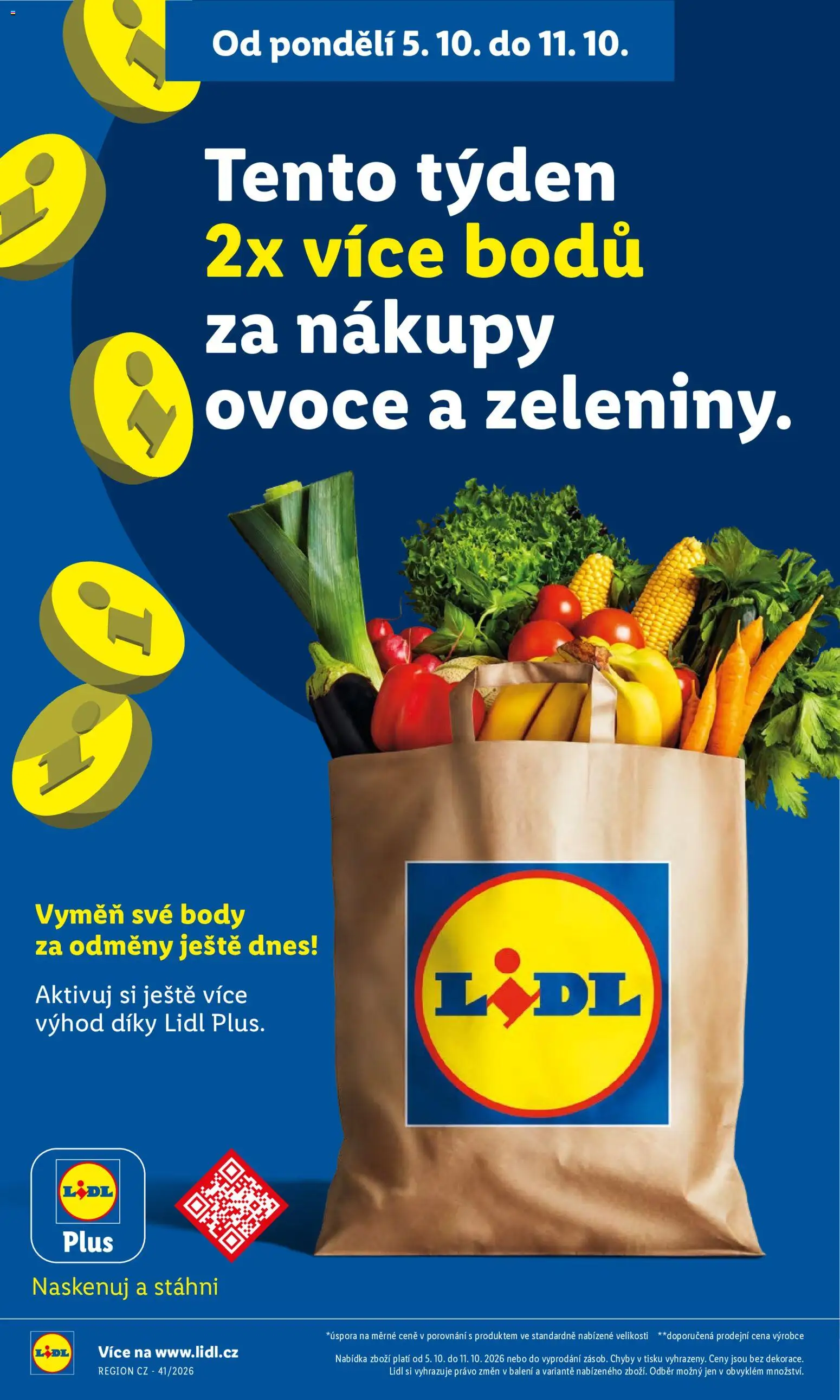Lidl leták Leták in Česko