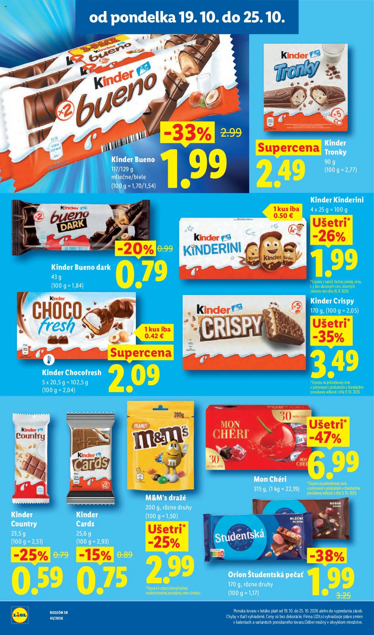 Lidl leták Leták in Slovensko
