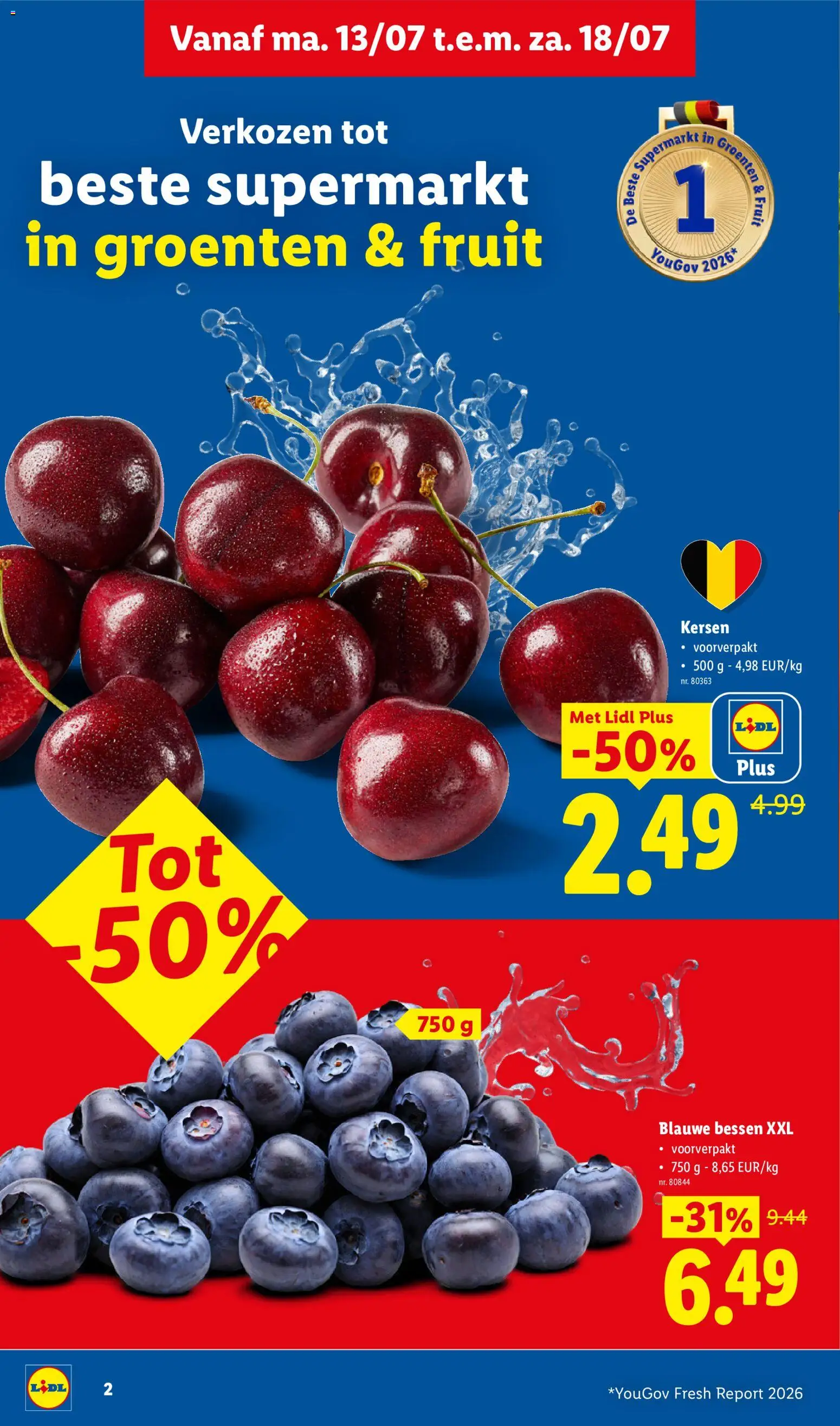 Nieuwe » Lidl folder van 13/07/2026 🤩  « is er! Ontdek geweldige aanbiedingen en bespaar. | België