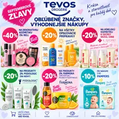 TEVOS drogérie TEVOS drogérie leták