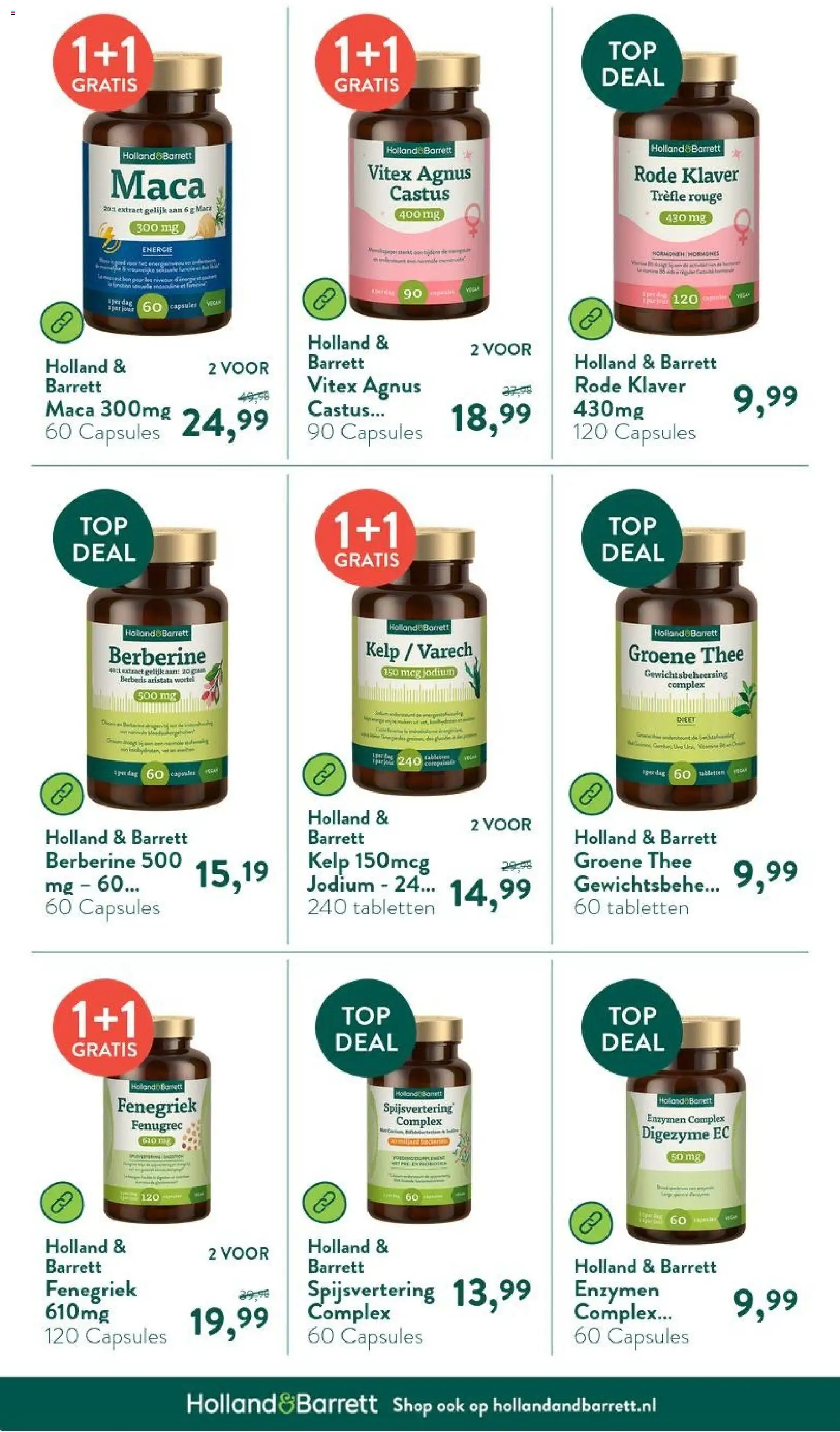 Nieuwe » Holland & Barrett folder voor Juli « is er! Ontdek geweldige aanbiedingen en bespaar. | Nederland