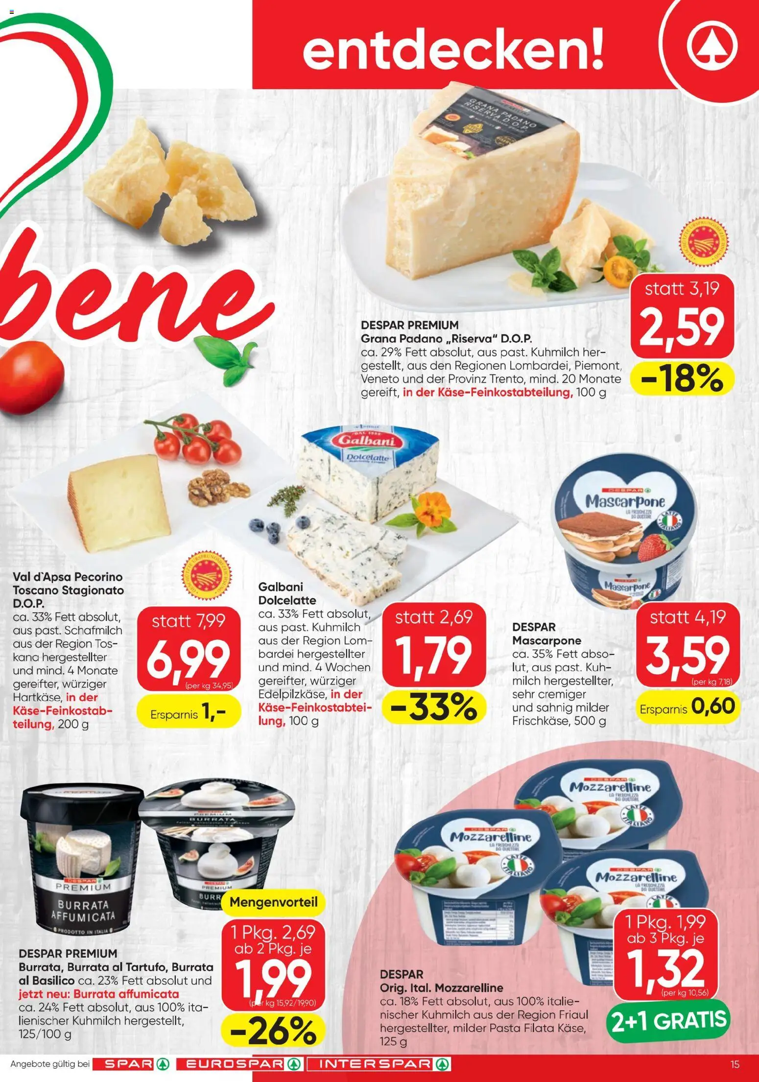 Jetzt sparen im Spar - Flugblatt 01.07.2026! Entdecken Sie die unschlagbaren Angebote | Österreich