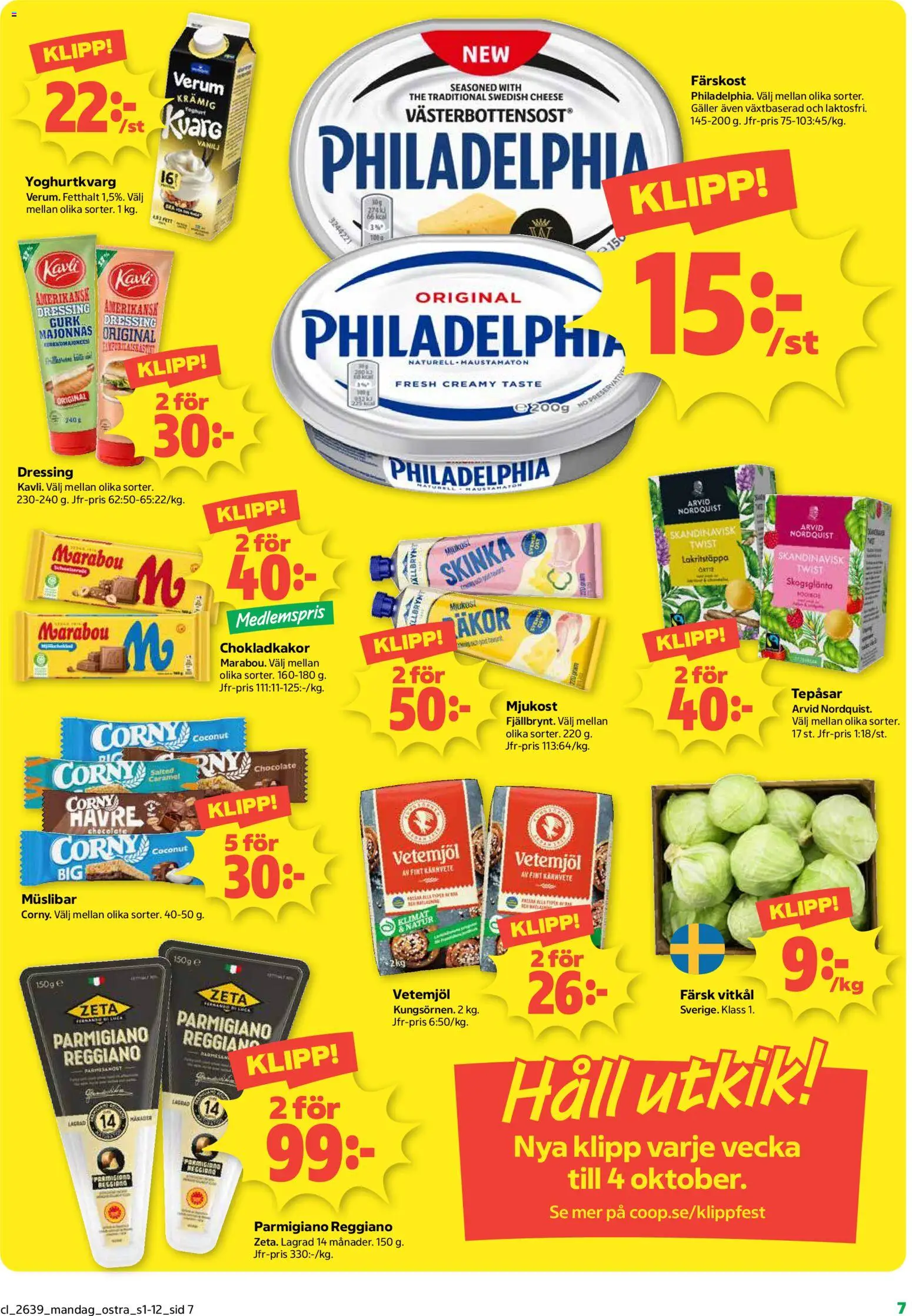 Coop erbjudanden Reklamblad in Sverige