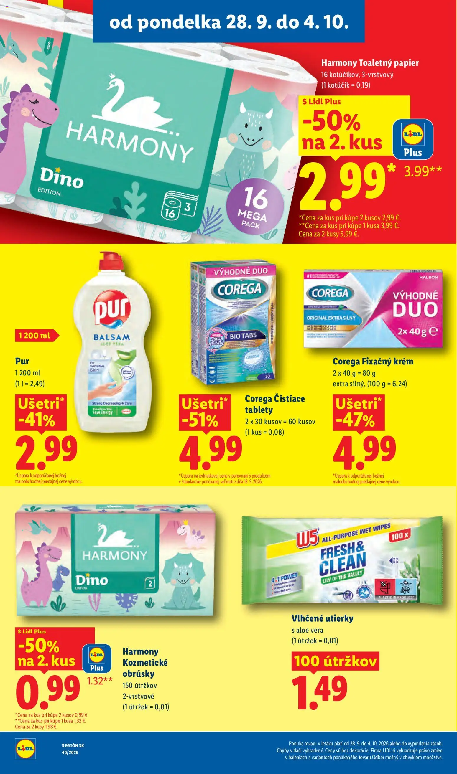 Lidl leták Leták in Slovensko
