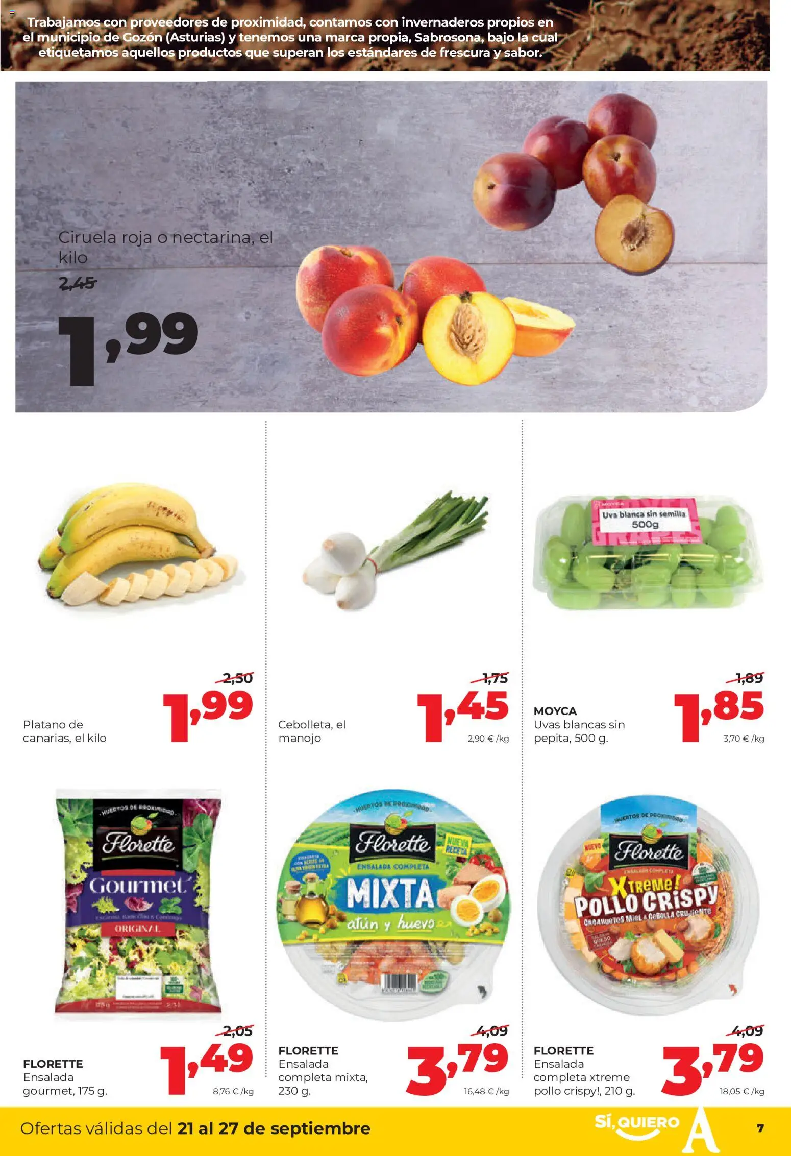 Alimerka folleto Folleto in España