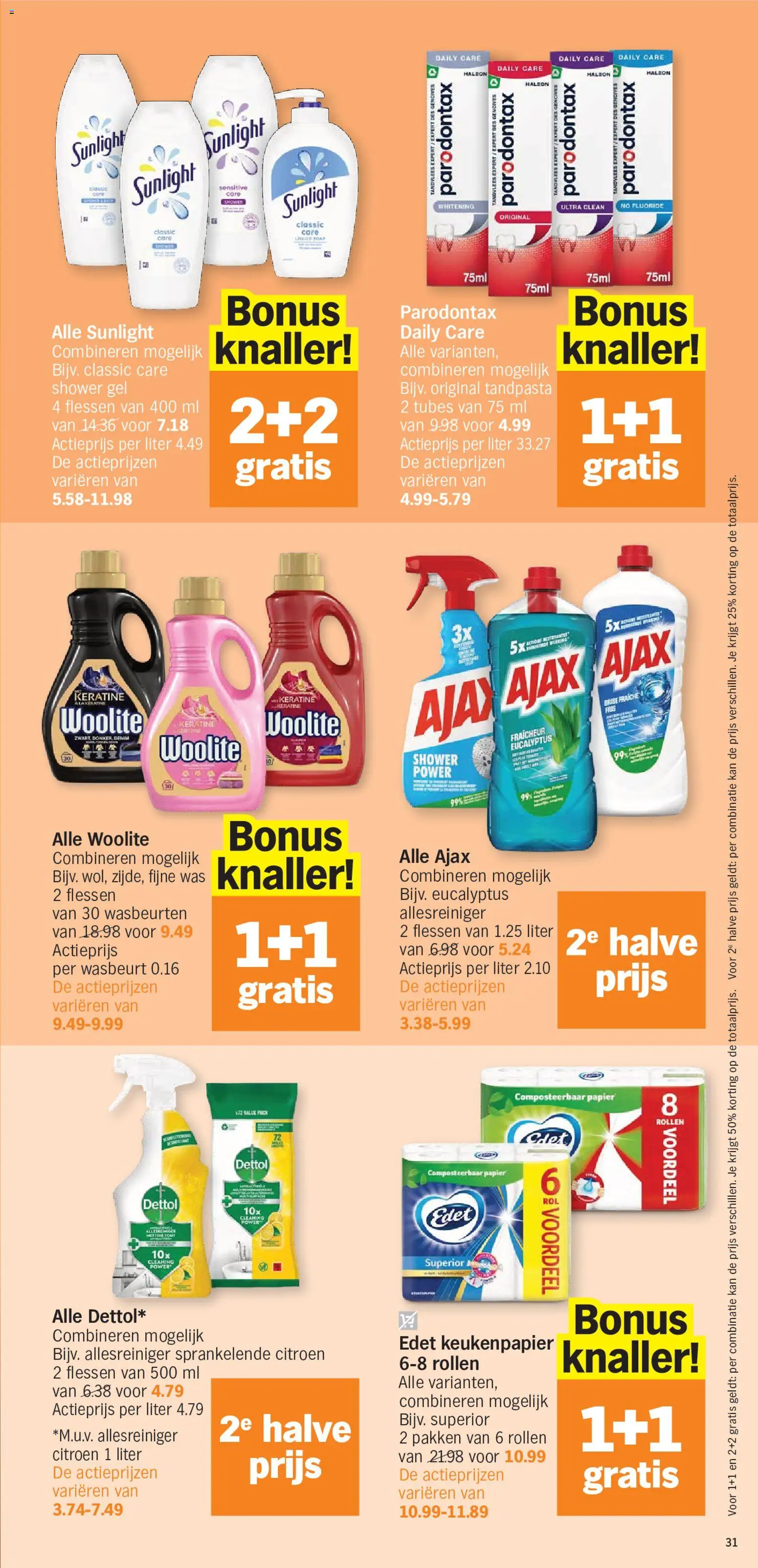 Albert Heijn Folder week / de la semaine 41 Folder in België