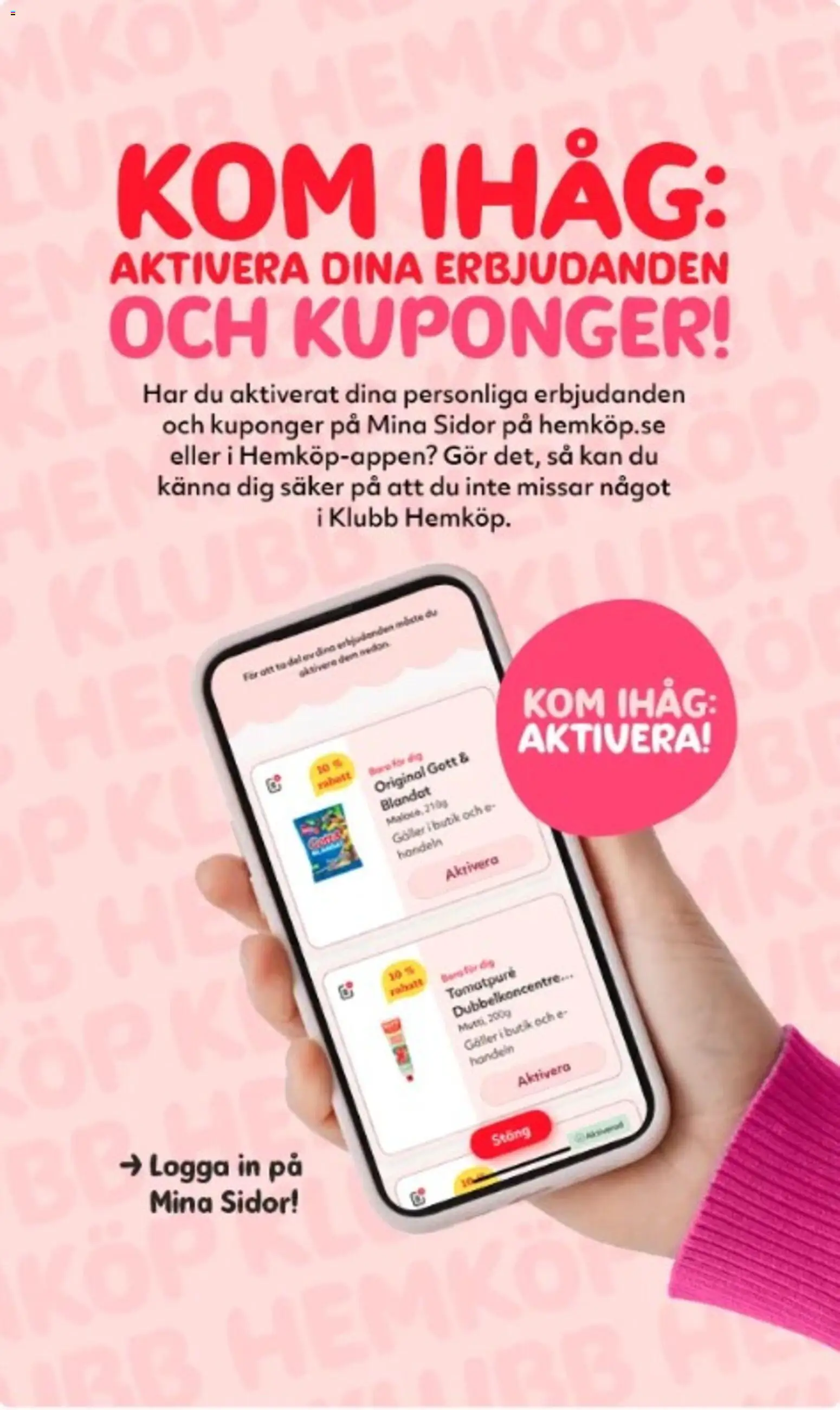 Hemköp erbjudanden Reklamblad in Sverige